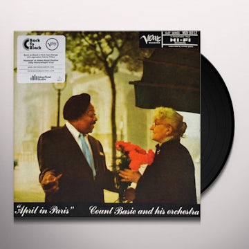 Count Basie April In Paris Vinyl Record Count Basie April In Paris Vinyl Record