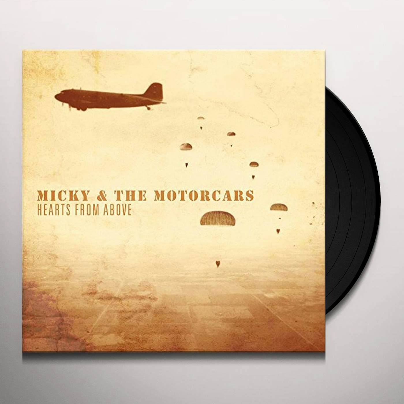 Micky & The Motorcars Hearts From Above Vinyl Record