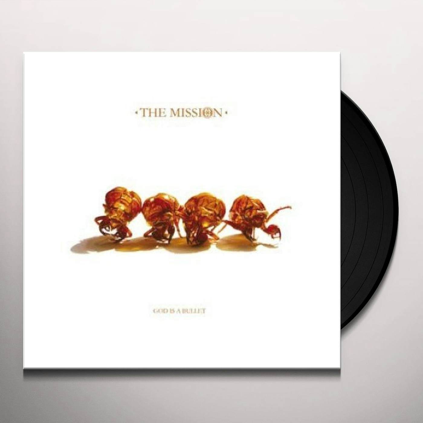 The Mission GOD IS A BULLET Vinyl Record - Limited Edition
