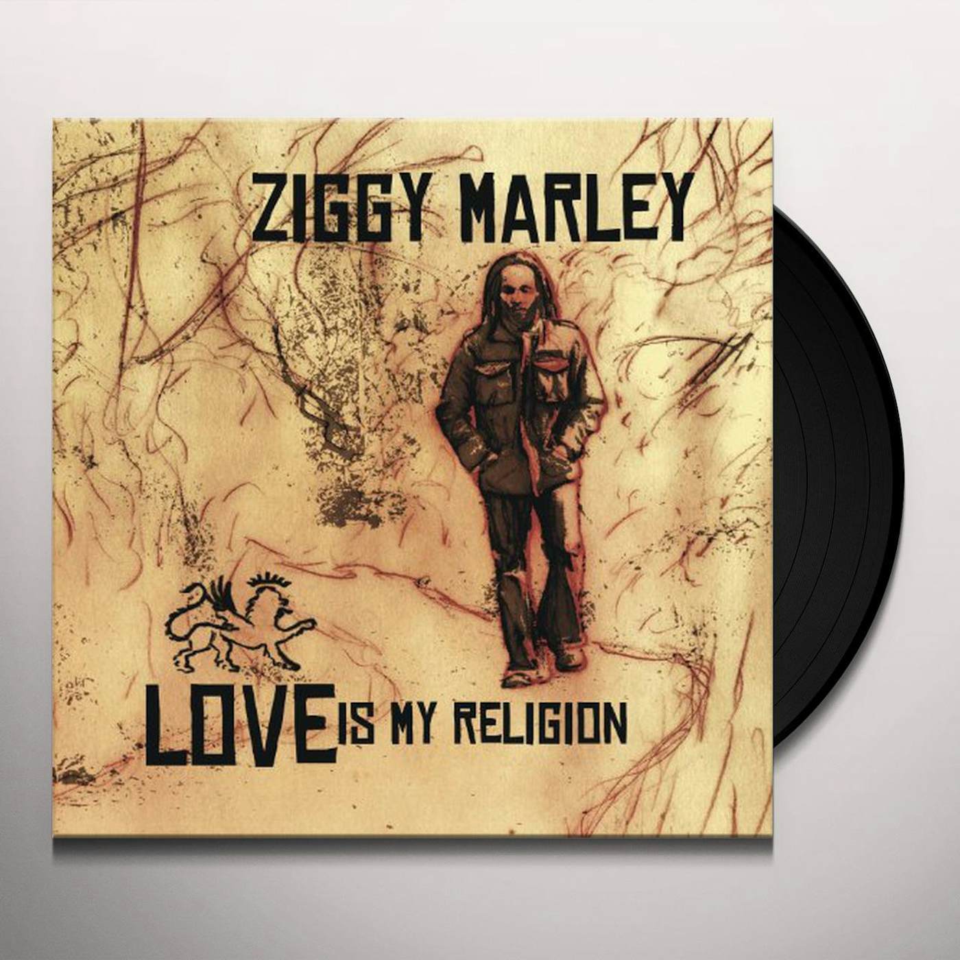 Ziggy Marley LOVE IS MY RELIGION Vinyl Record