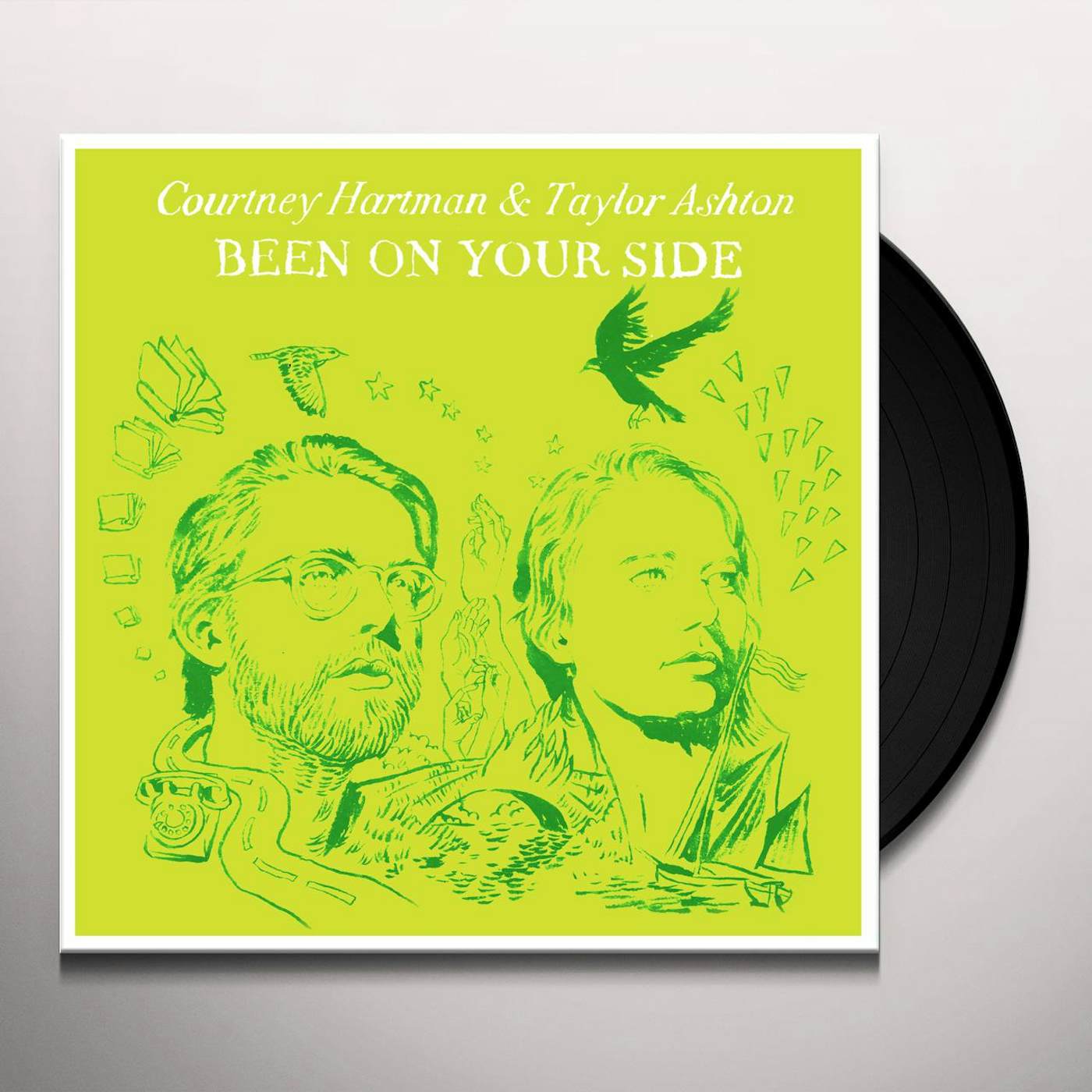 Courtney Hartman & Taylor Ashton Been on Your Side Vinyl Record
