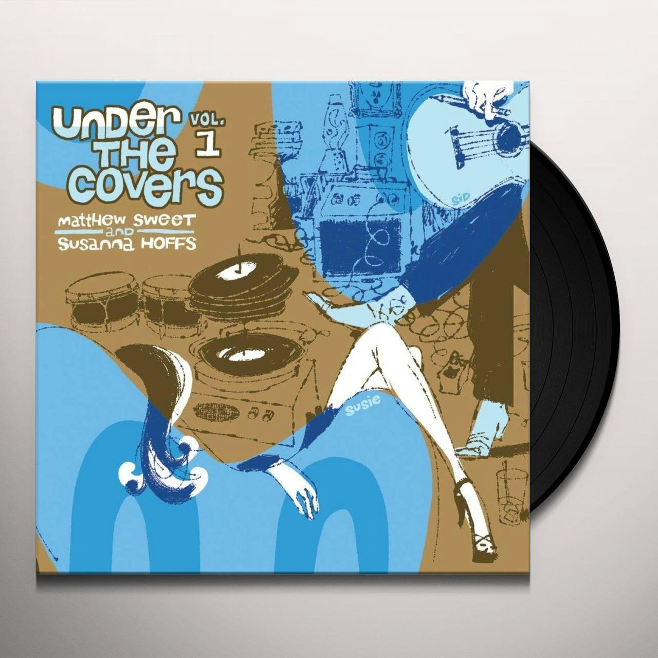 Susanna Hoffs & Matthew Sweet Under The Covers Vol. 1 Silver 180 G