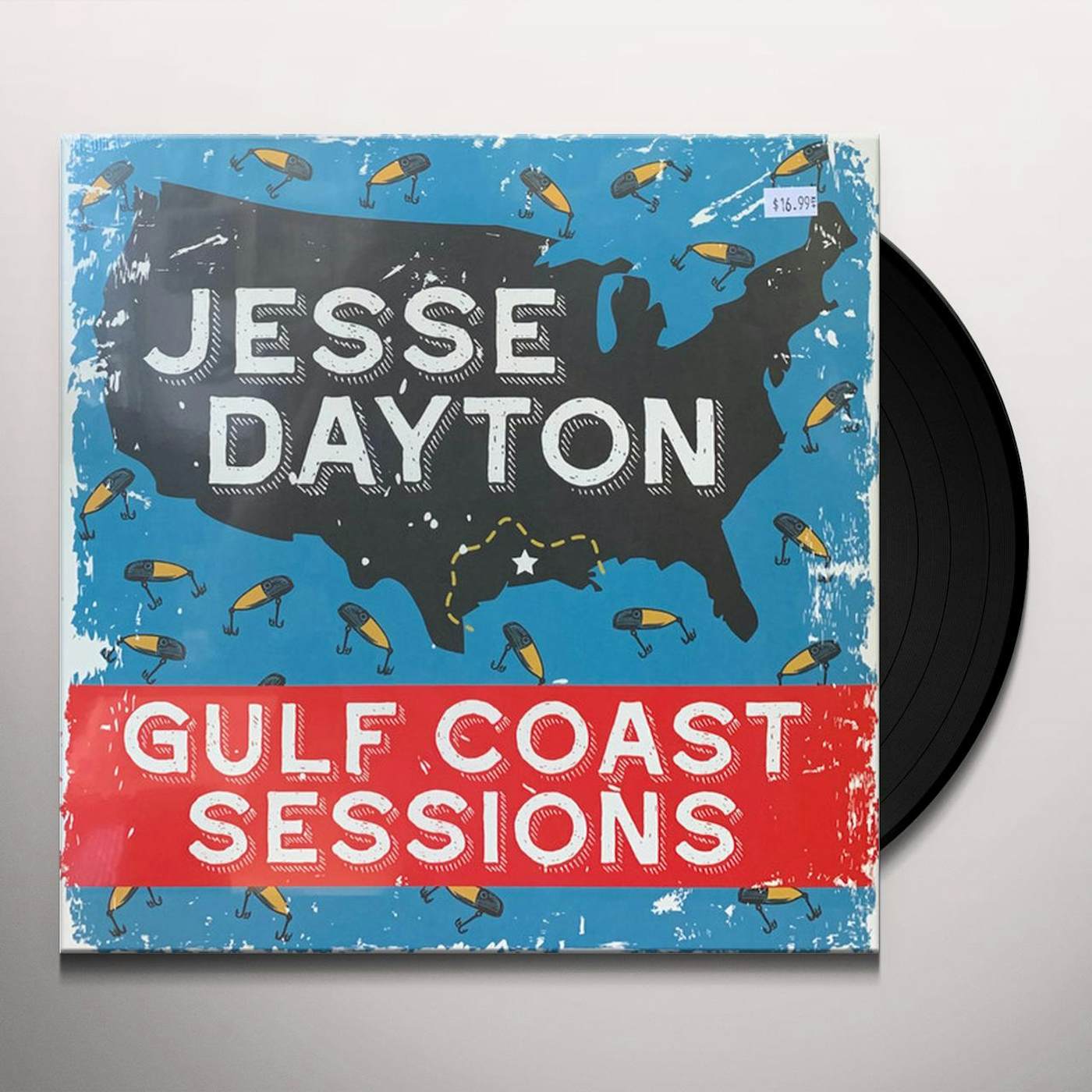 Jesse Dayton Gulf Coast Sessions Vinyl Record
