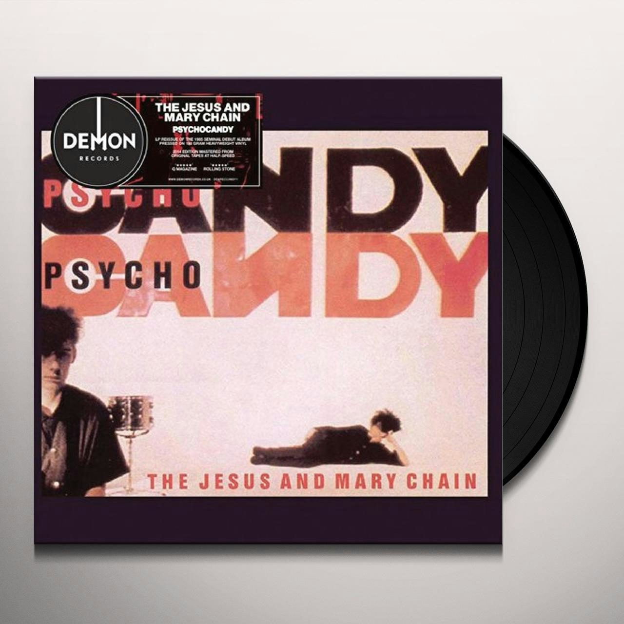 The Jesus and Mary Chain PSYCHO CANDY Vinyl Record - UK Release
