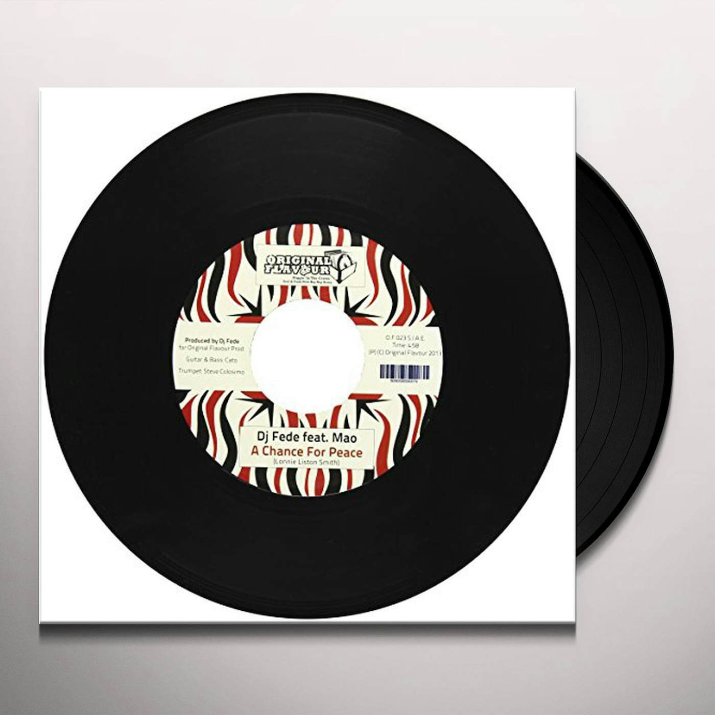 DJ Fede VOL. 2-CHANGE FOR PEACE/TORINO VIOLENTA Vinyl Record