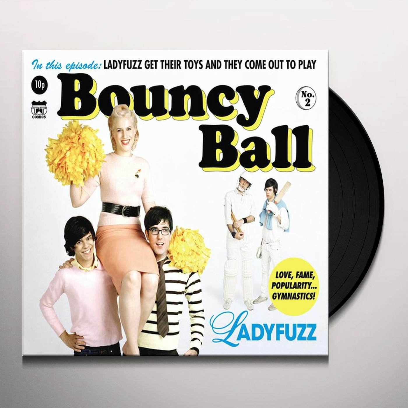 Ladyfuzz Bouncy Ball Vinyl Record