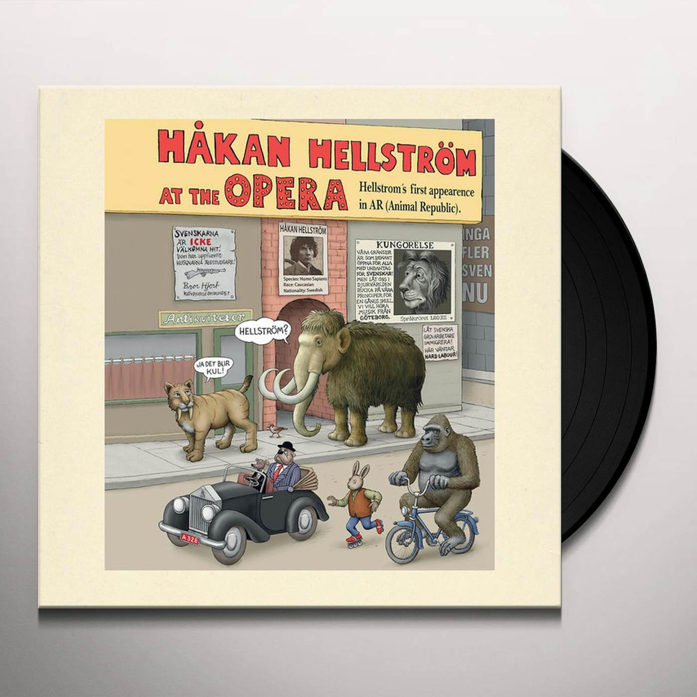 Håkan Hellström Du gamla du fria Vinyl Record