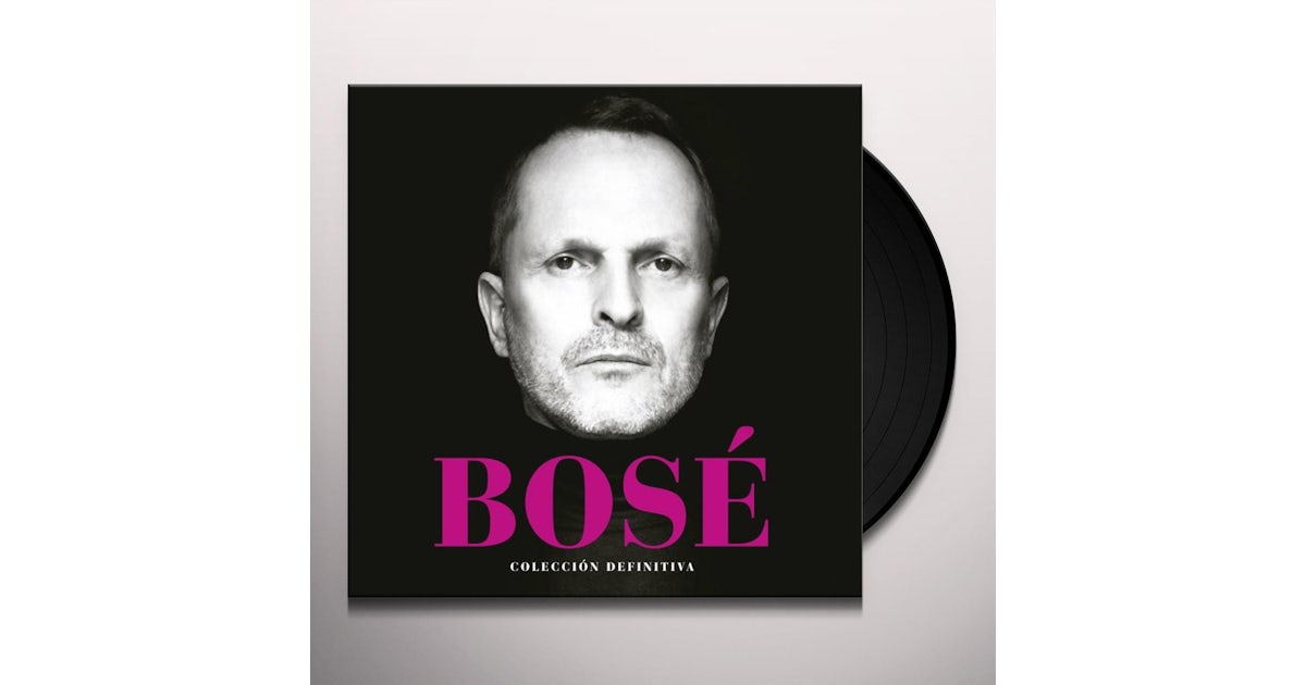 Miguel Bosé Coleccion Definitiva Vinyl Record