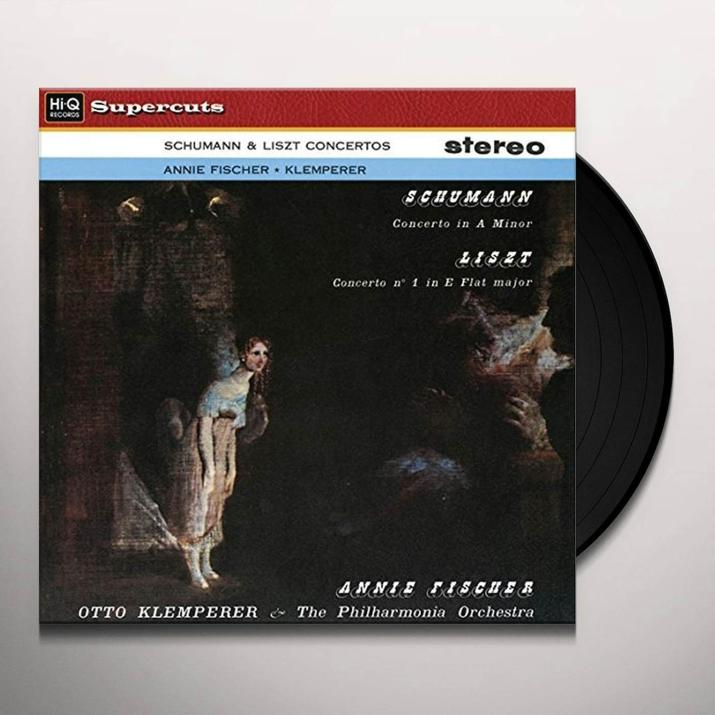 Otto Klemperer & Philharmonia Orchestra SCHUMANN & LISZT CONCERTOS Vinyl Record