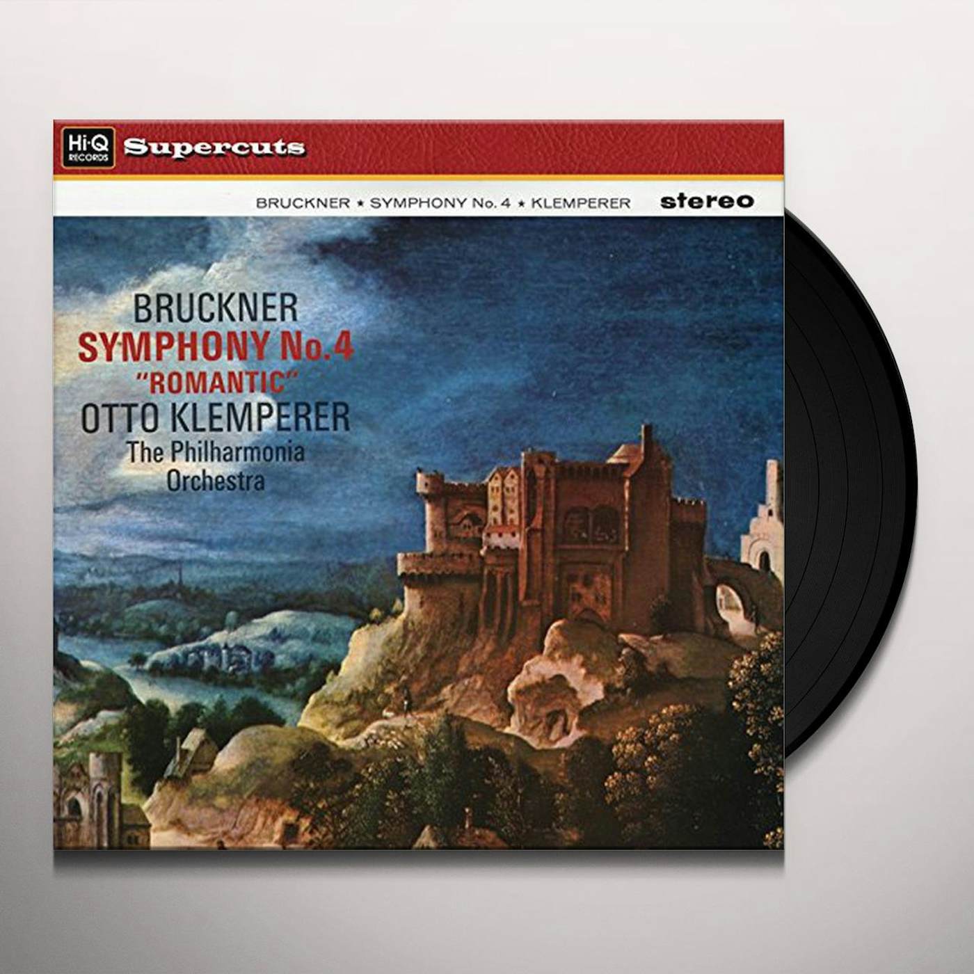 Philharmonia Orchestra & Otto Klemperer BRUCKNER SYMPHONY NO. 4 Vinyl Record
