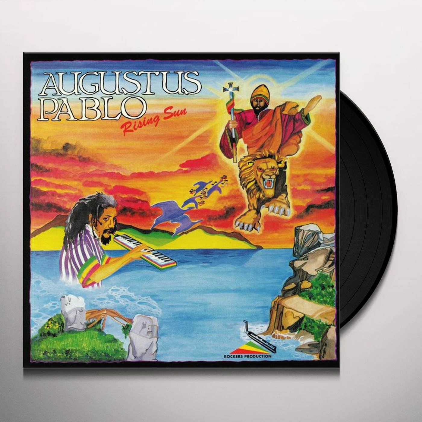 Augustus Pablo Rising Sun Vinyl Record