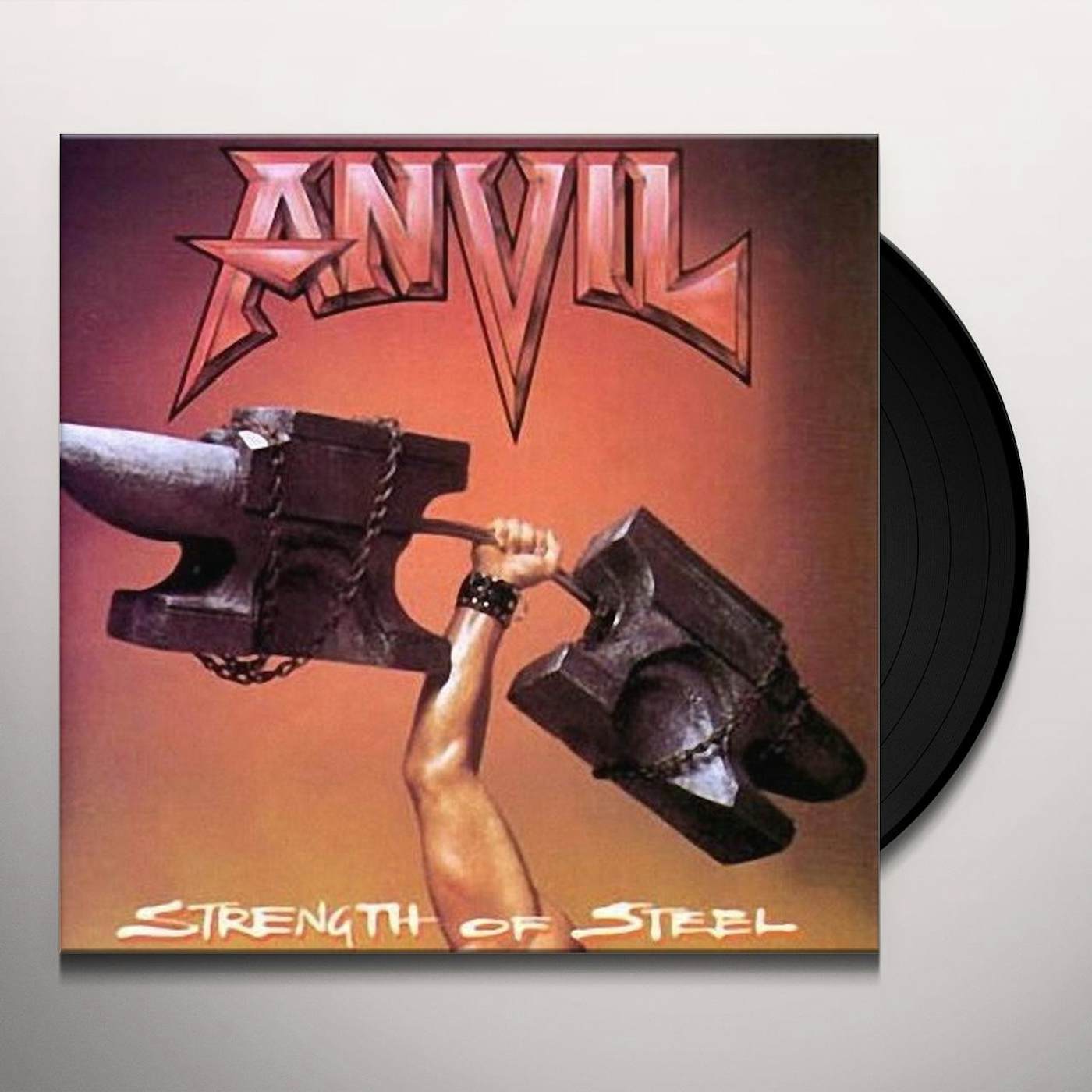 Anvil Strength Of Steel Vinyl Record