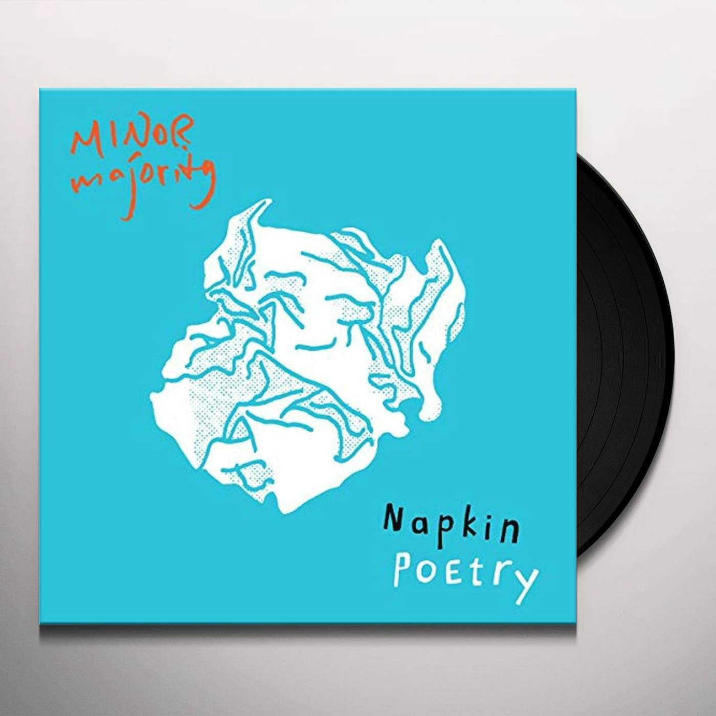 Minor Majority Napkin Poetry Vinyl Record