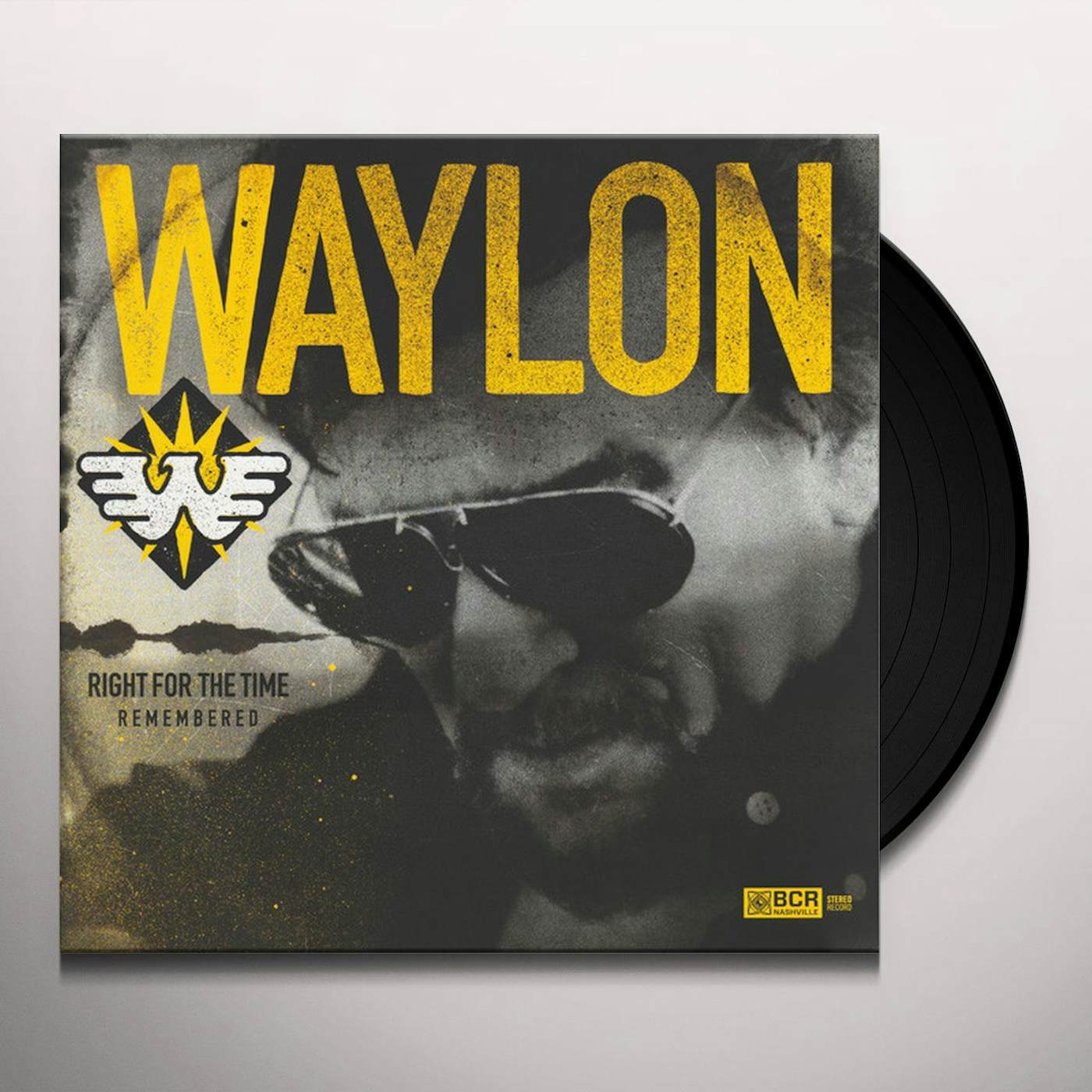 Waylon Jennings RIGHT FOR THE TIME (REMEMBERED) Vinyl Record