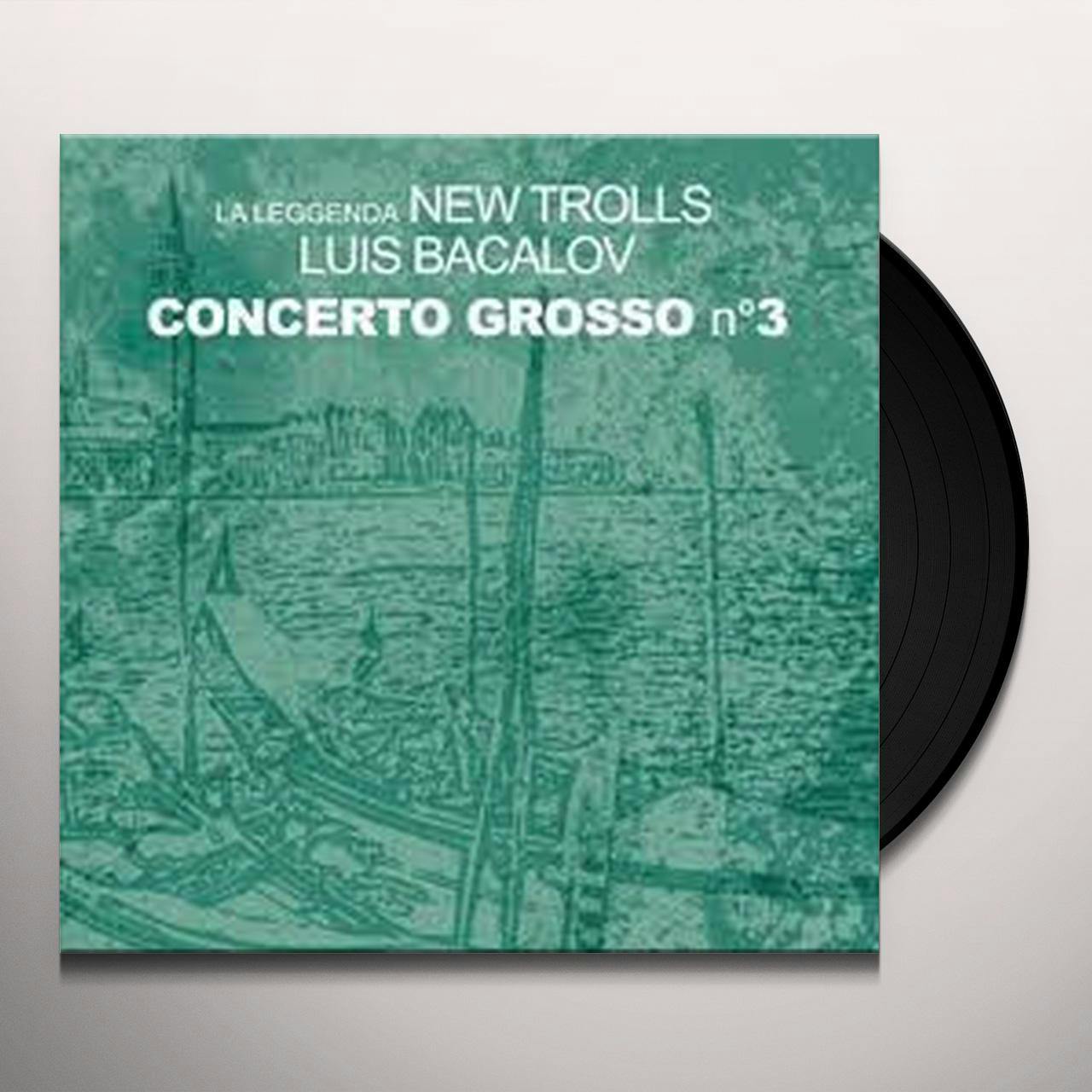 LPレコード　NewTrolls  Concerto Grosso No2