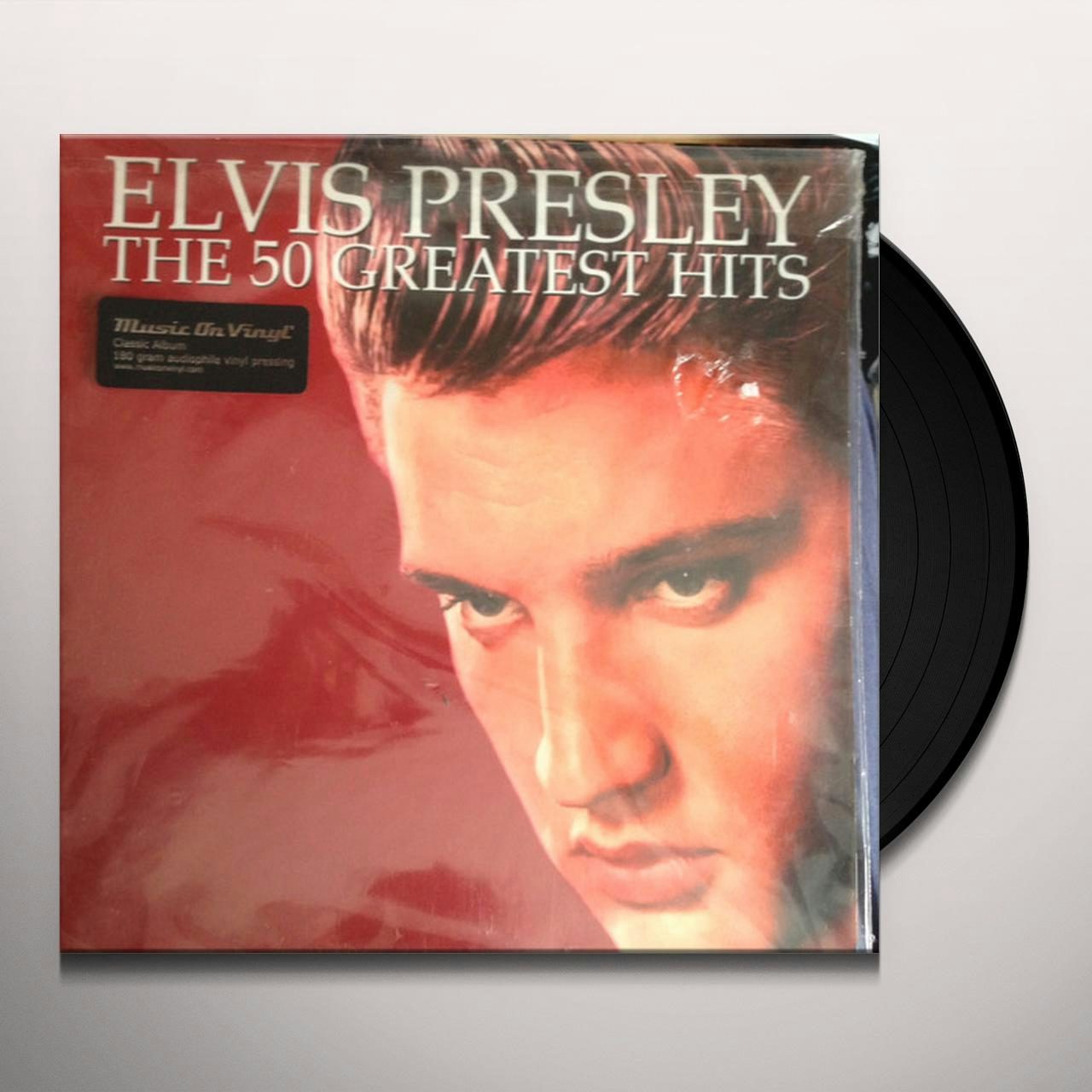 Elvis Presley 50 Greatest Hits Vinyl Record