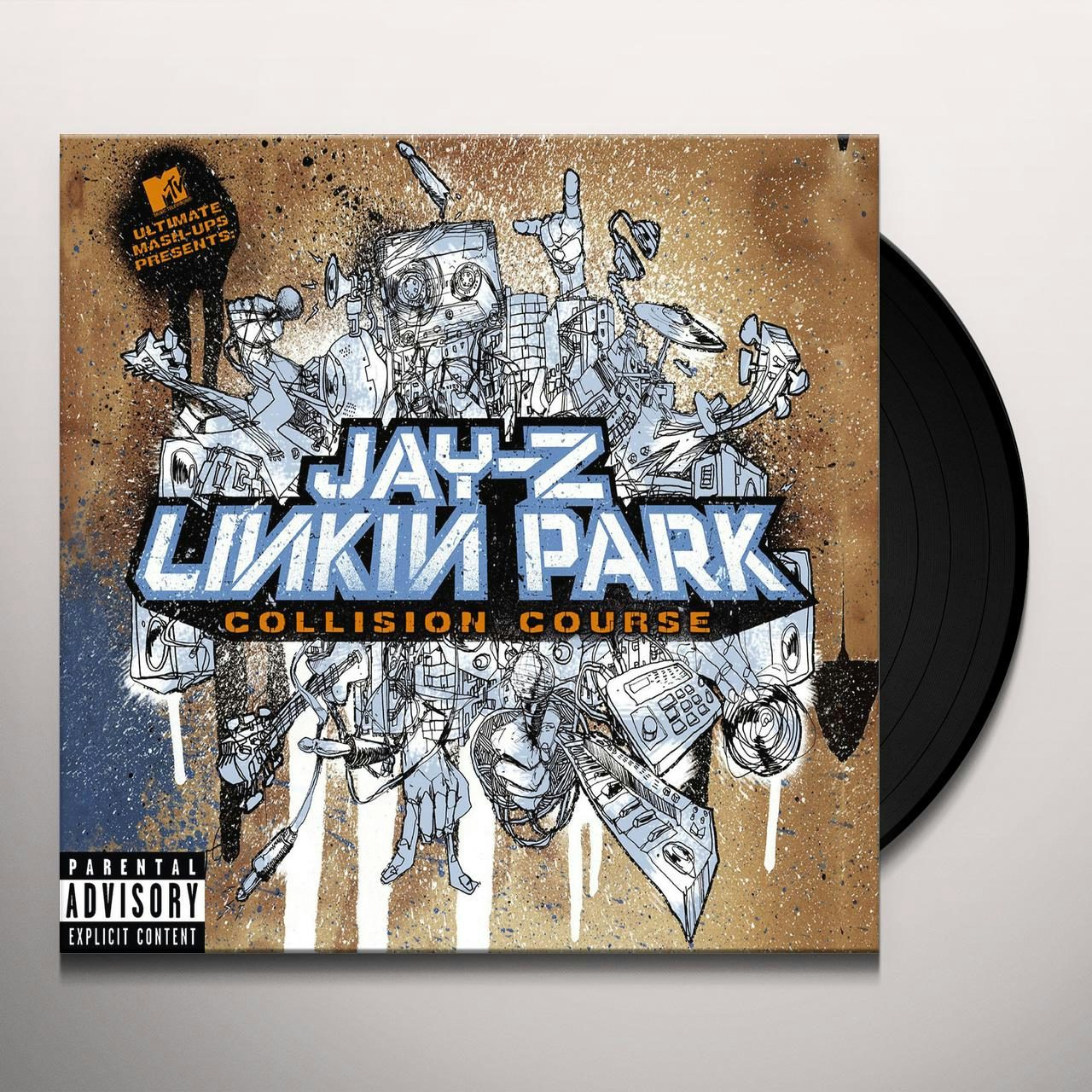 Jay-Z / Linkin Park COLLISION COURSE Vinyl Record - Holland