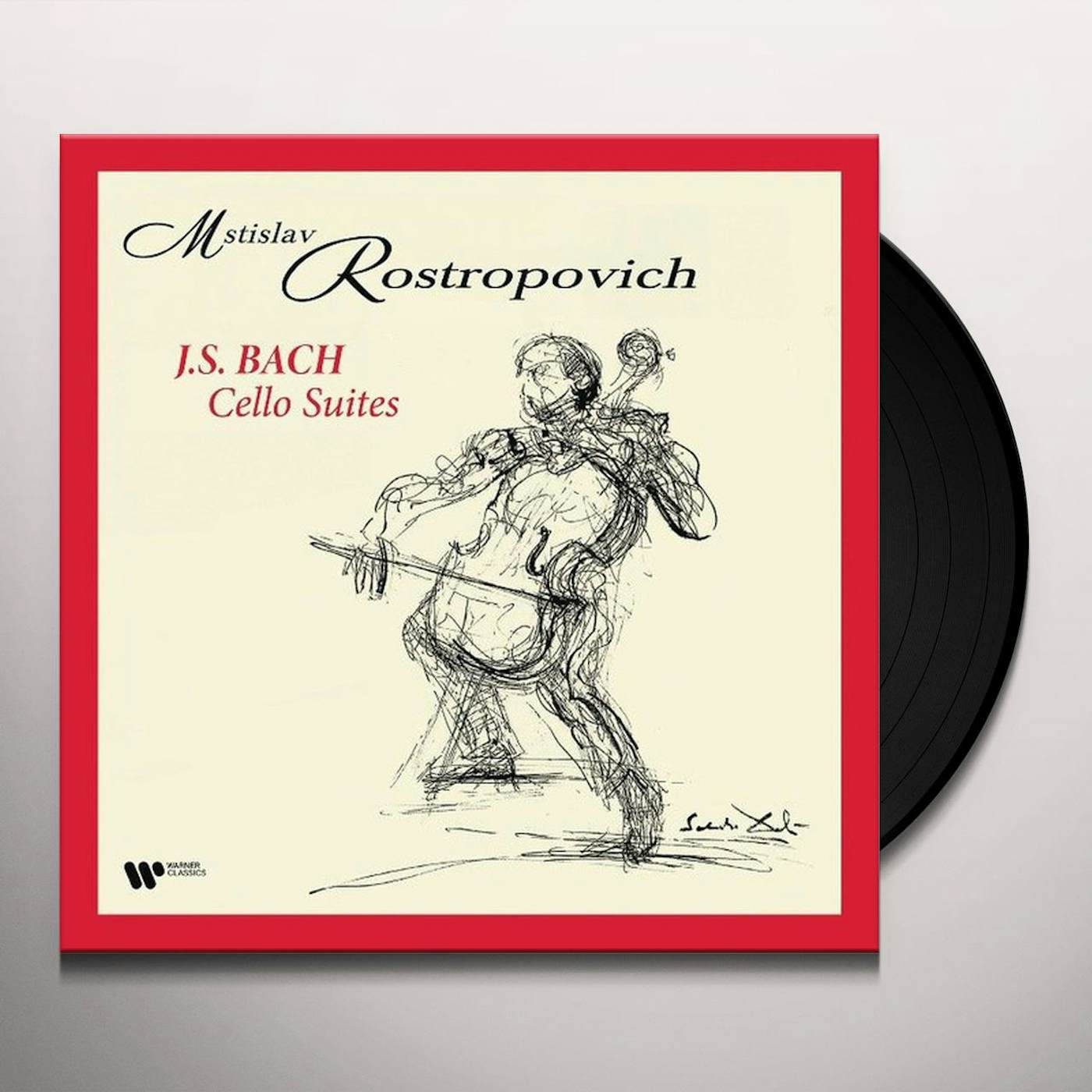 Mstislav Rostropovich BACH CELLO SUITES (4LP/180G/IMPORT) Vinyl Record