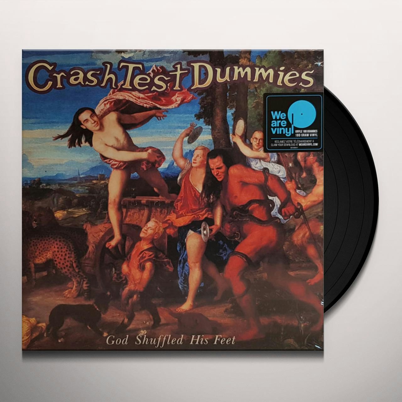 Crash Test Dummies GOD SHUFFLED HIS FEET Vinyl Record