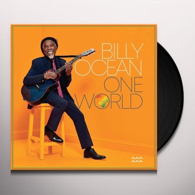 Billy Ocean ONE WORLD Vinyl Record
