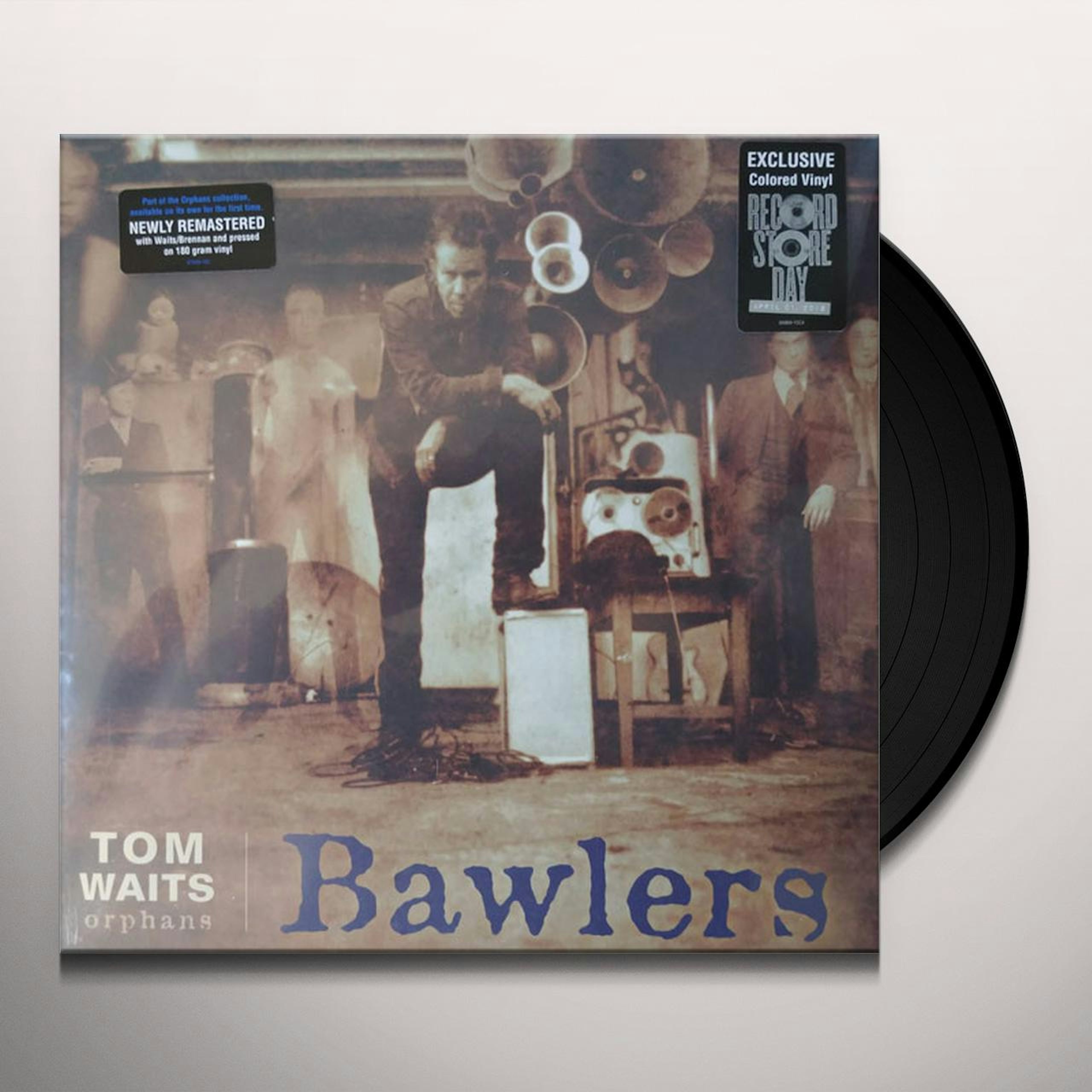 Tom Waits BAWLERS (REMASTERED 2LP) Vinyl Record