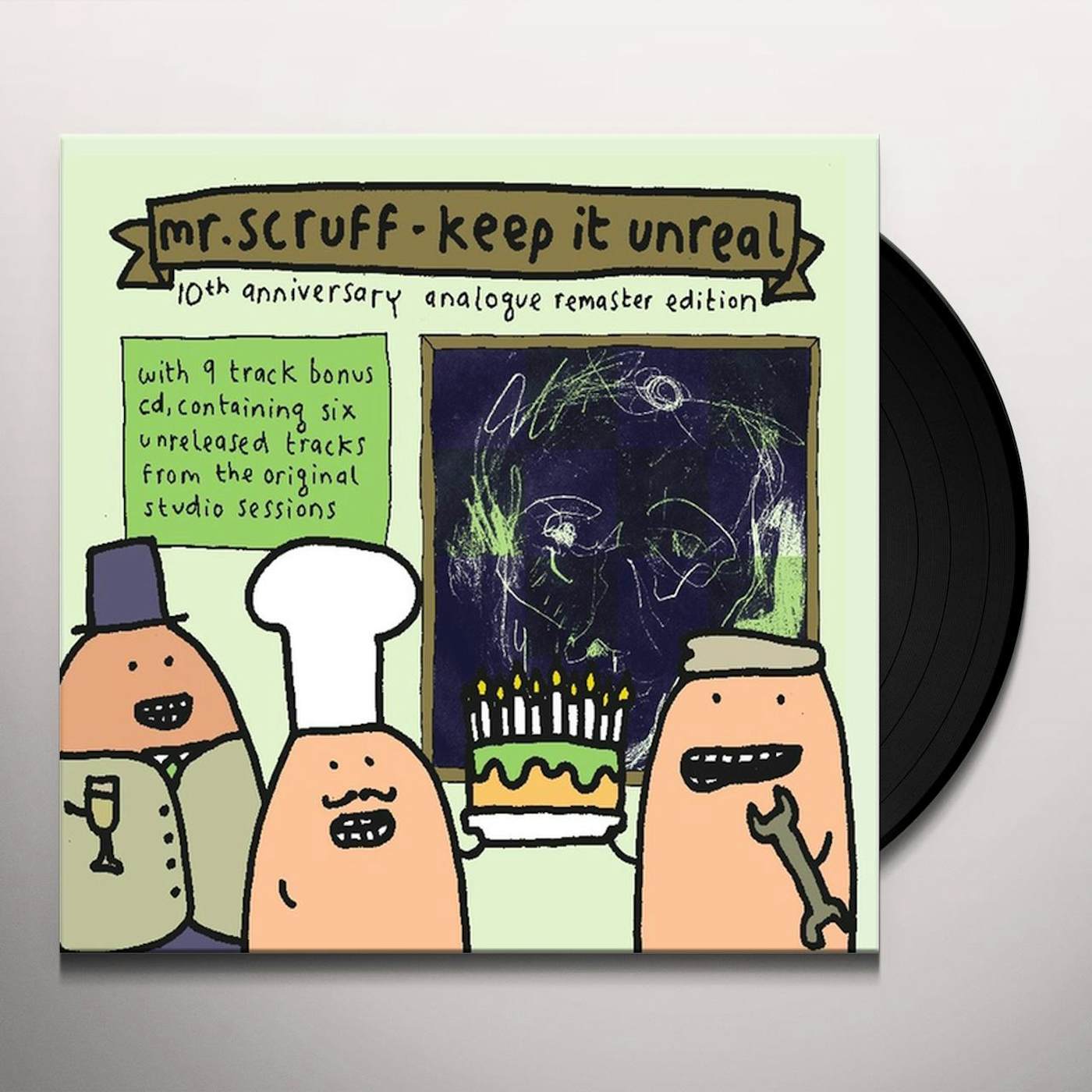 Mr. Scruff Keep It Unreal Vinyl Record