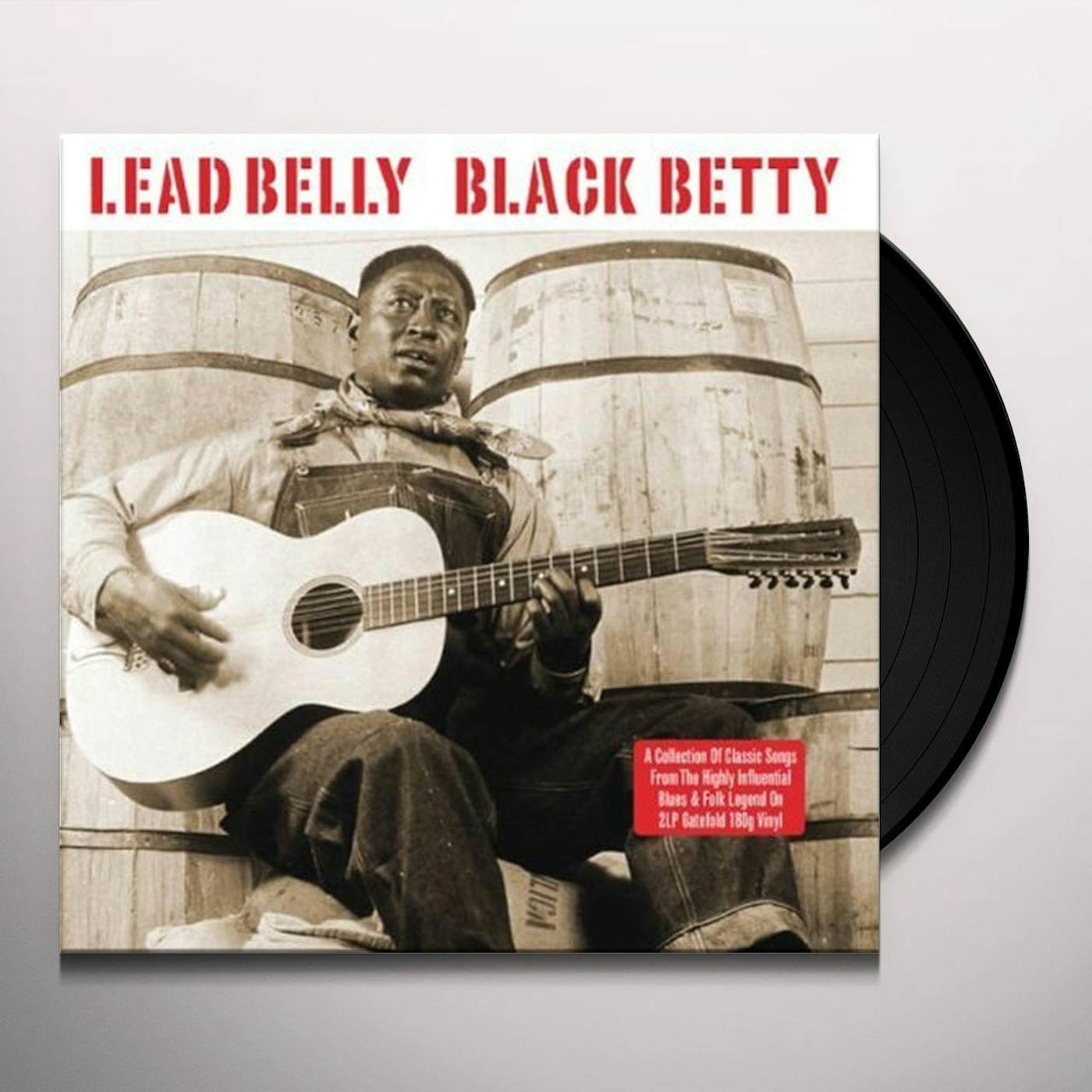 Leadbelly BLACK BETTY Vinyl Record