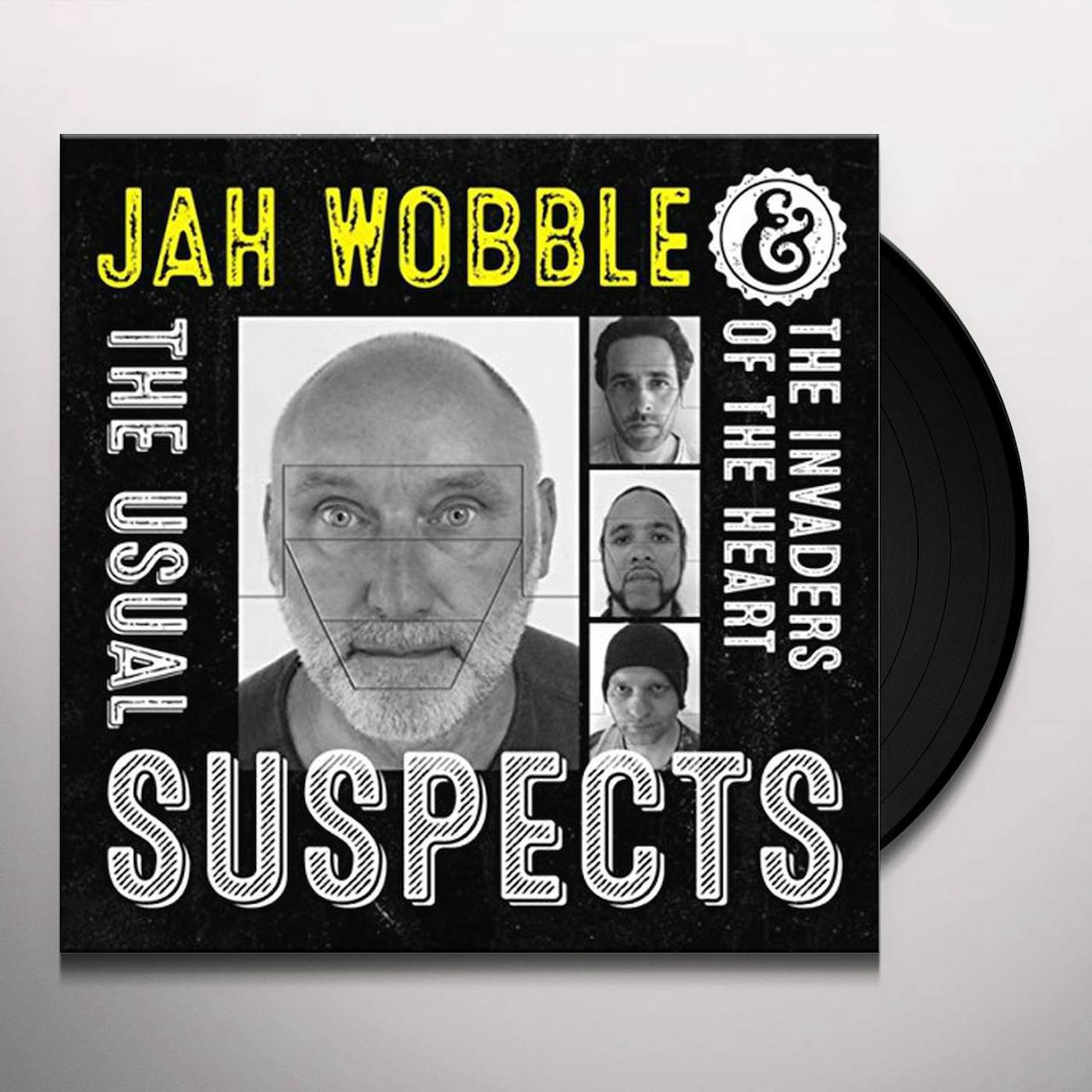 Jah Wobble & The Invaders of the Heart USUAL SUSPECTS Vinyl Record
