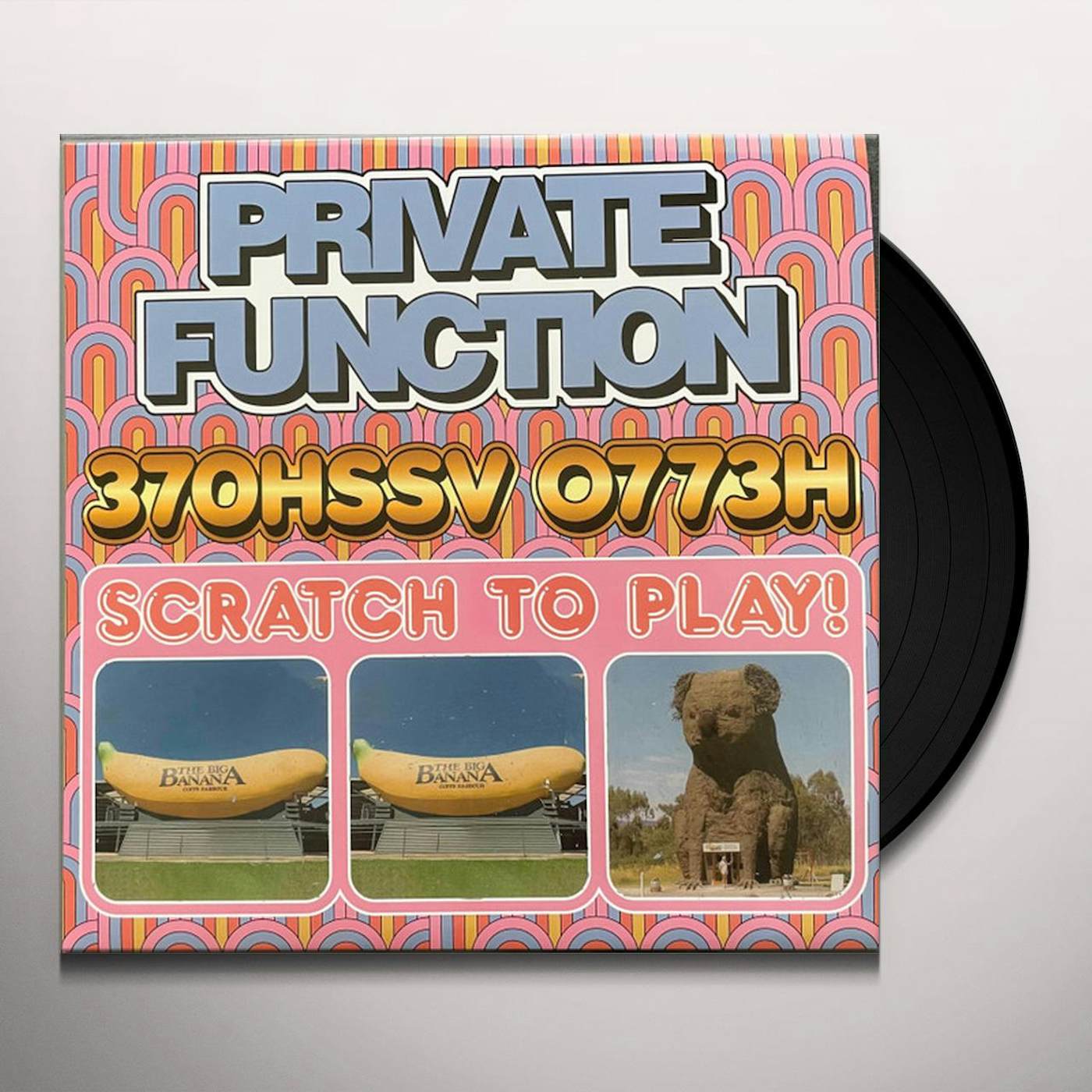 Private Function 370HSSV 0773H Vinyl Record