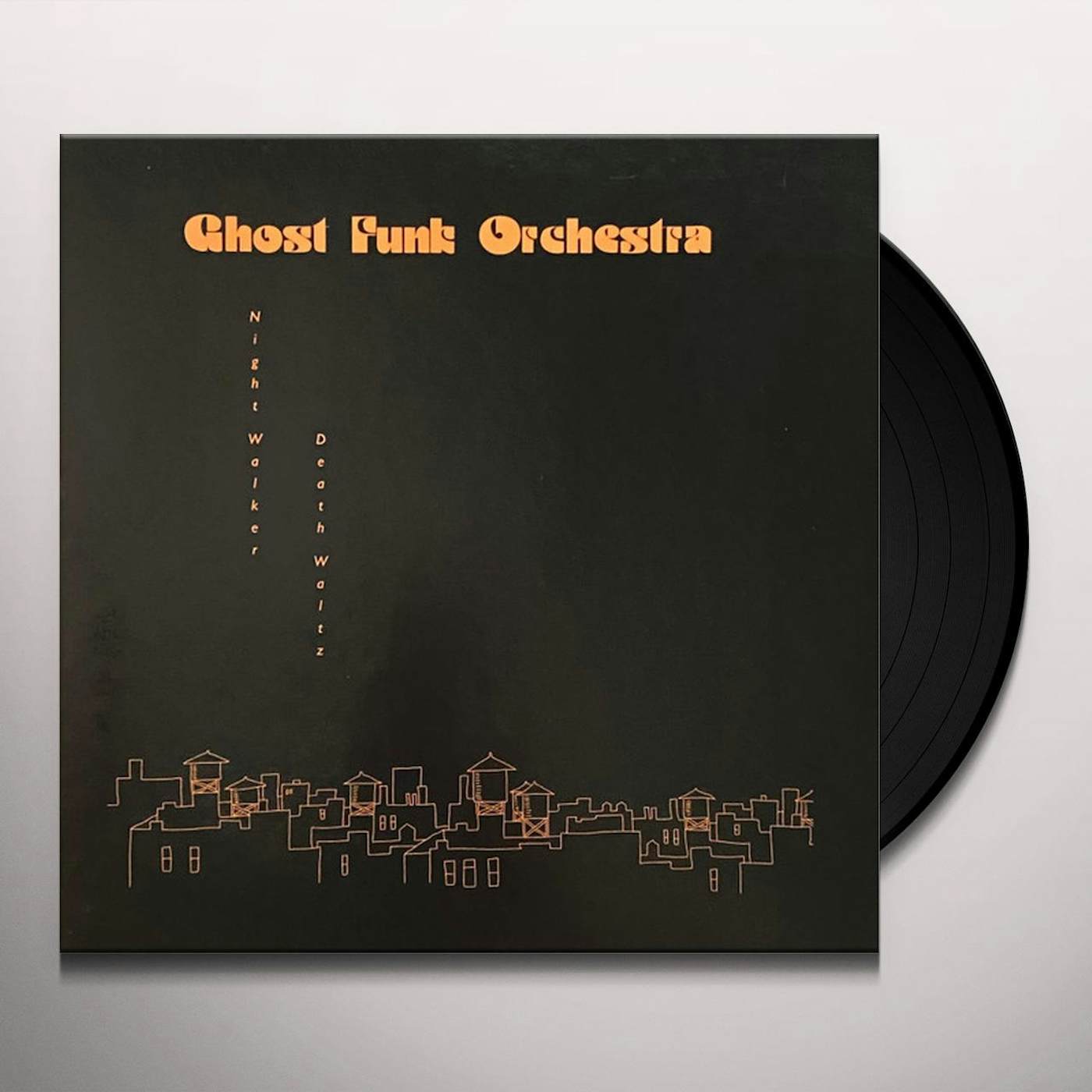 Ghost Funk Orchestra NIGHT WALKER / DEATH WALTZ (OPAQUE RED VINYL) (I) Vinyl Record