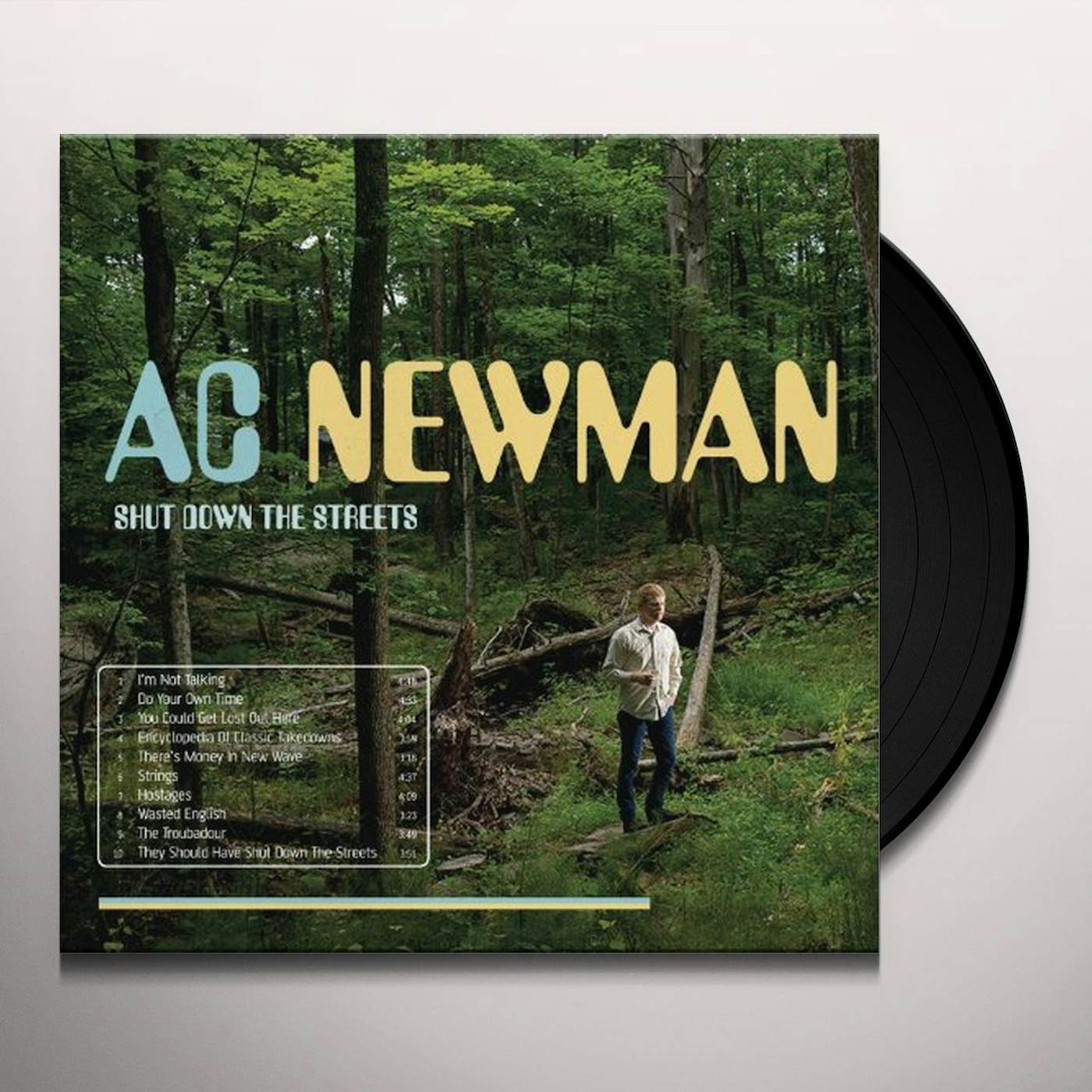 A.C. Newman Shut Down the Streets Vinyl Record