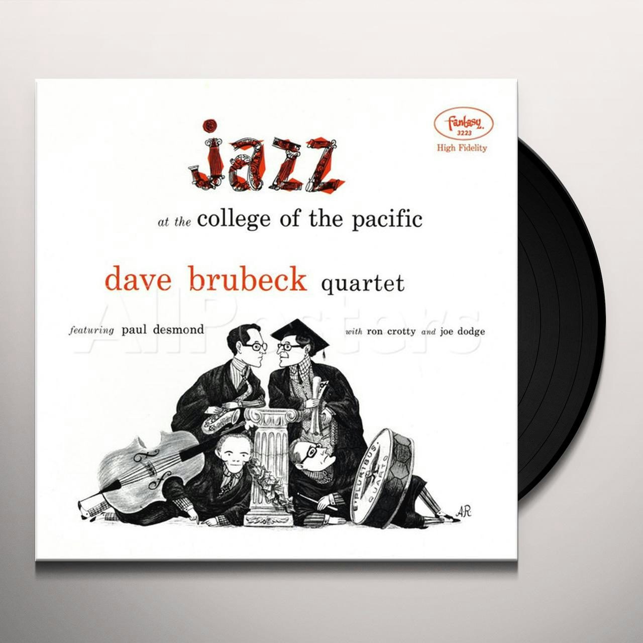 Dave Brubeck Jazz At The College Of The Pacific Vinyl Record