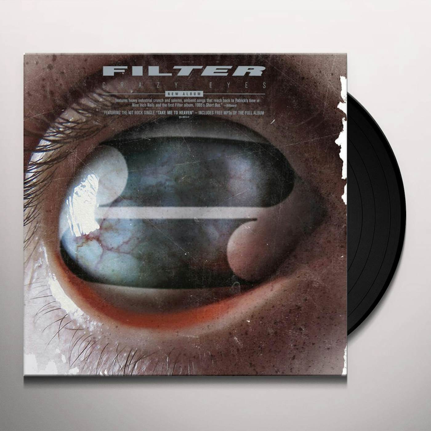 Filter CRAZY EYES (LP1 RED/LP2 WHITE VINYL) Vinyl Record