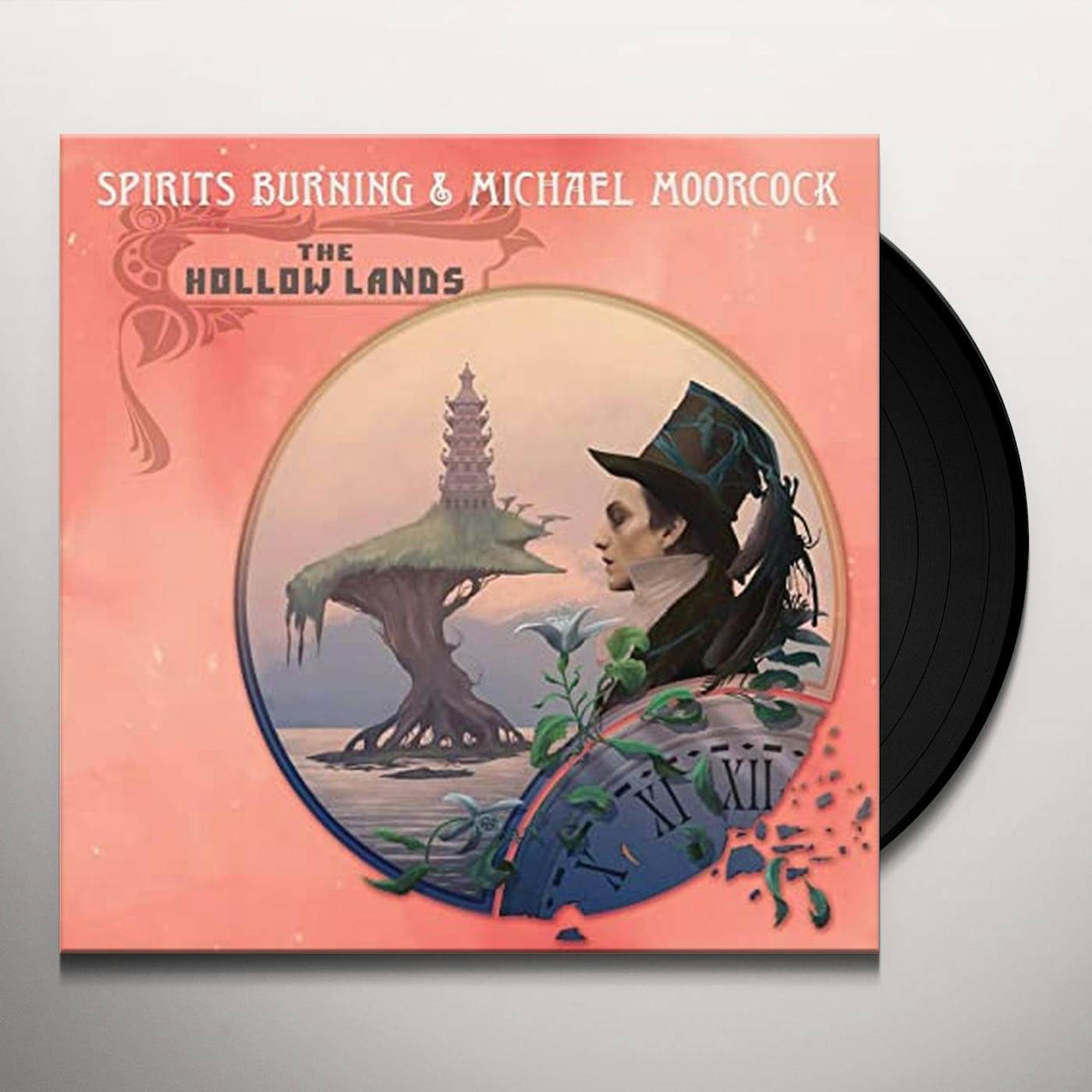 Spirits Burning / Michael Moorcock HOLLOW LANDS Vinyl Record