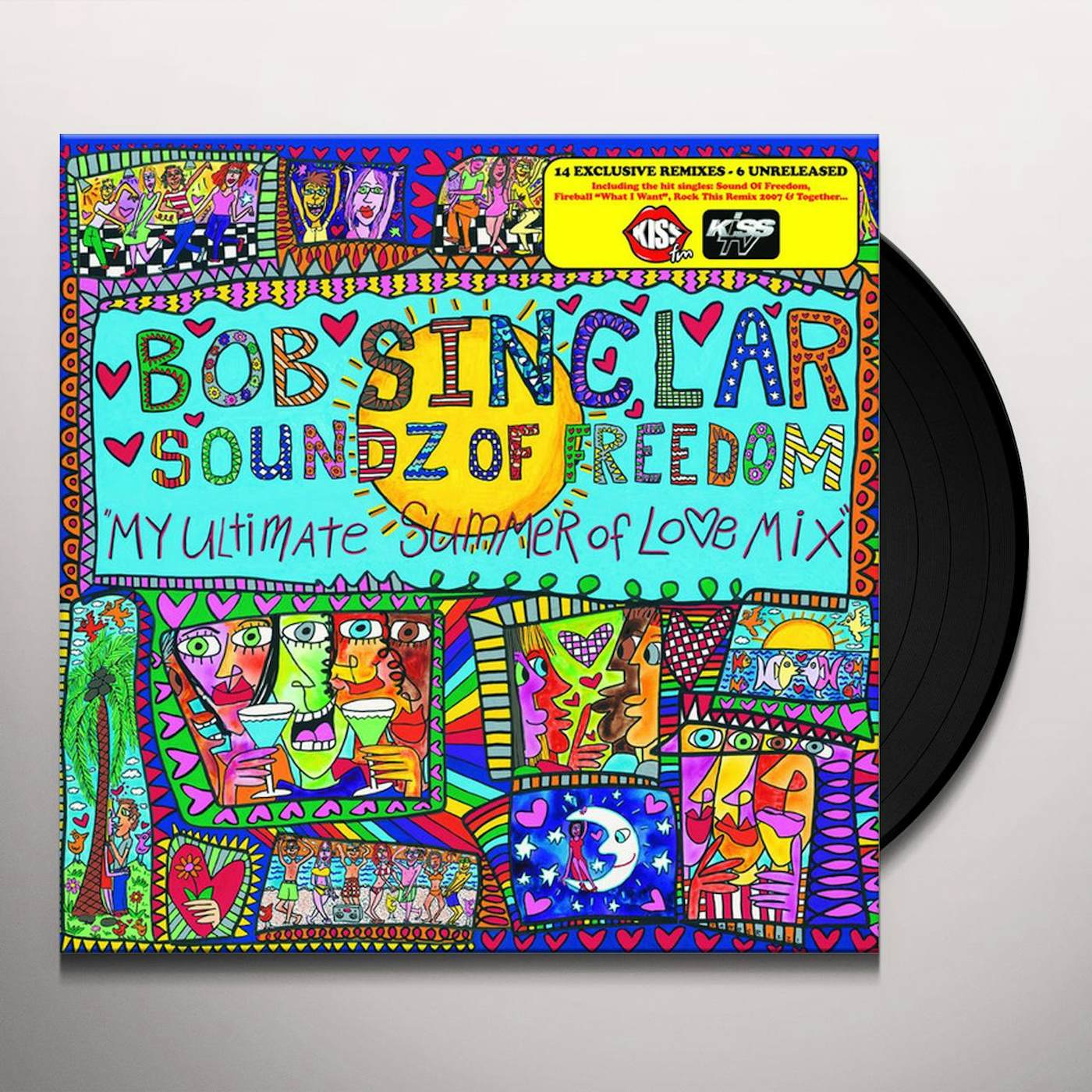 Bob Sinclar SOUNDS OF FREEDOM 2 Vinyl Record