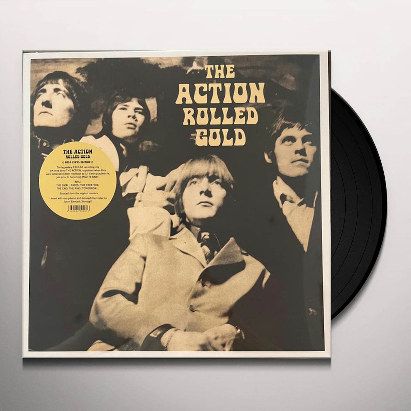 Action ROLLED GOLD (GOLD VINYL) Vinyl Record
