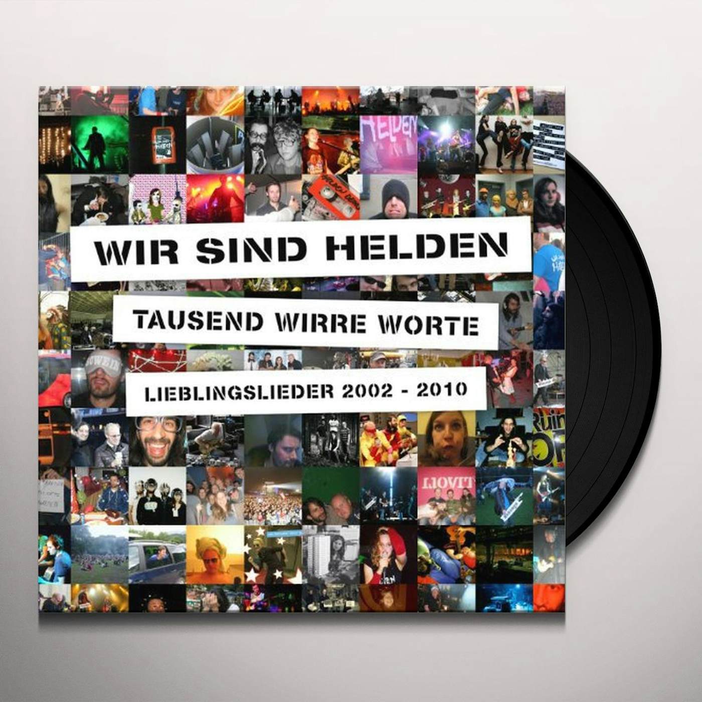 Wir Sind Helden TAUSEND WIRRE WORTE: LIEBLINGSLIEDER 2002 - 2010 Vinyl Record