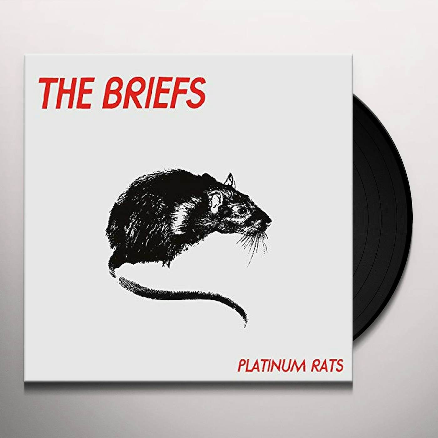 The Briefs Platinum Rats Vinyl Record