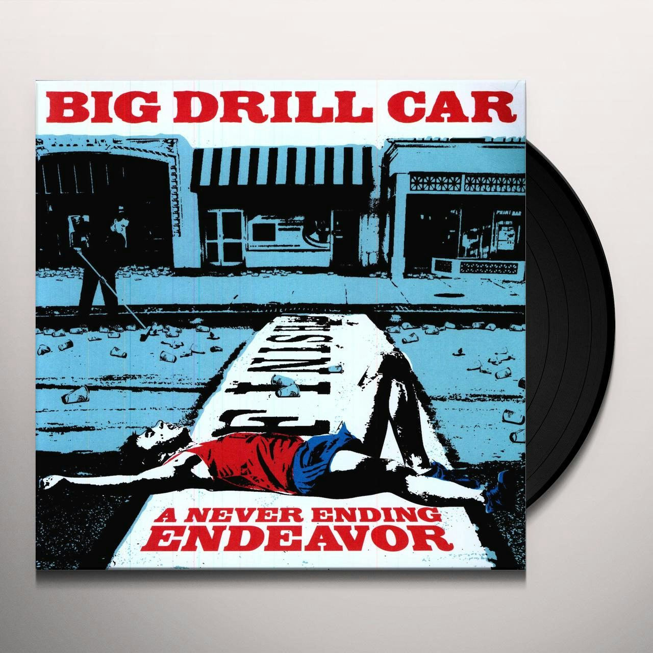 NEVER ENDING ENDEAVOUR Vinyl Record - Big Drill Car