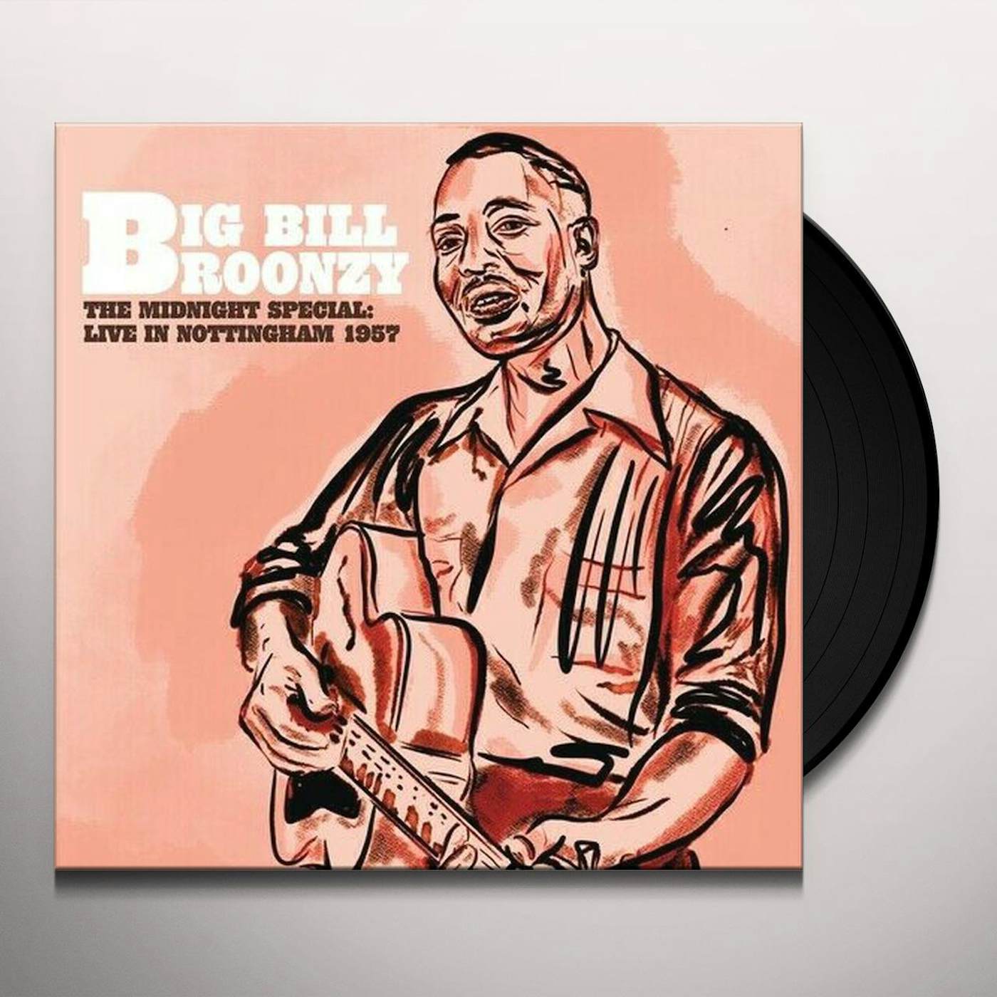 Big Bill Broonzy MIDNIGHT SPECIAL: LIVE IN NOTTINGHAM 1957 Vinyl Record