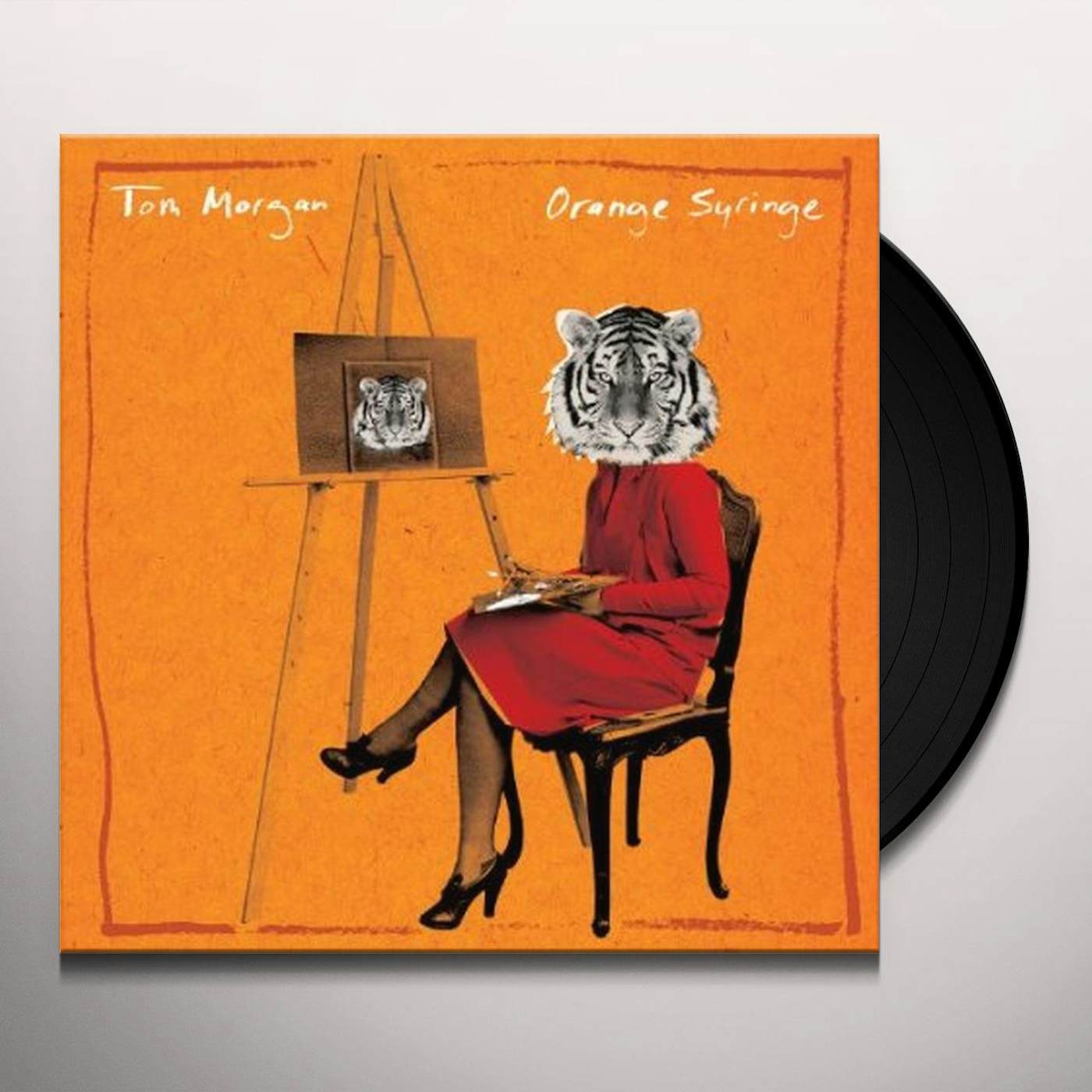 Tom Morgan Orange Syringe Vinyl Record