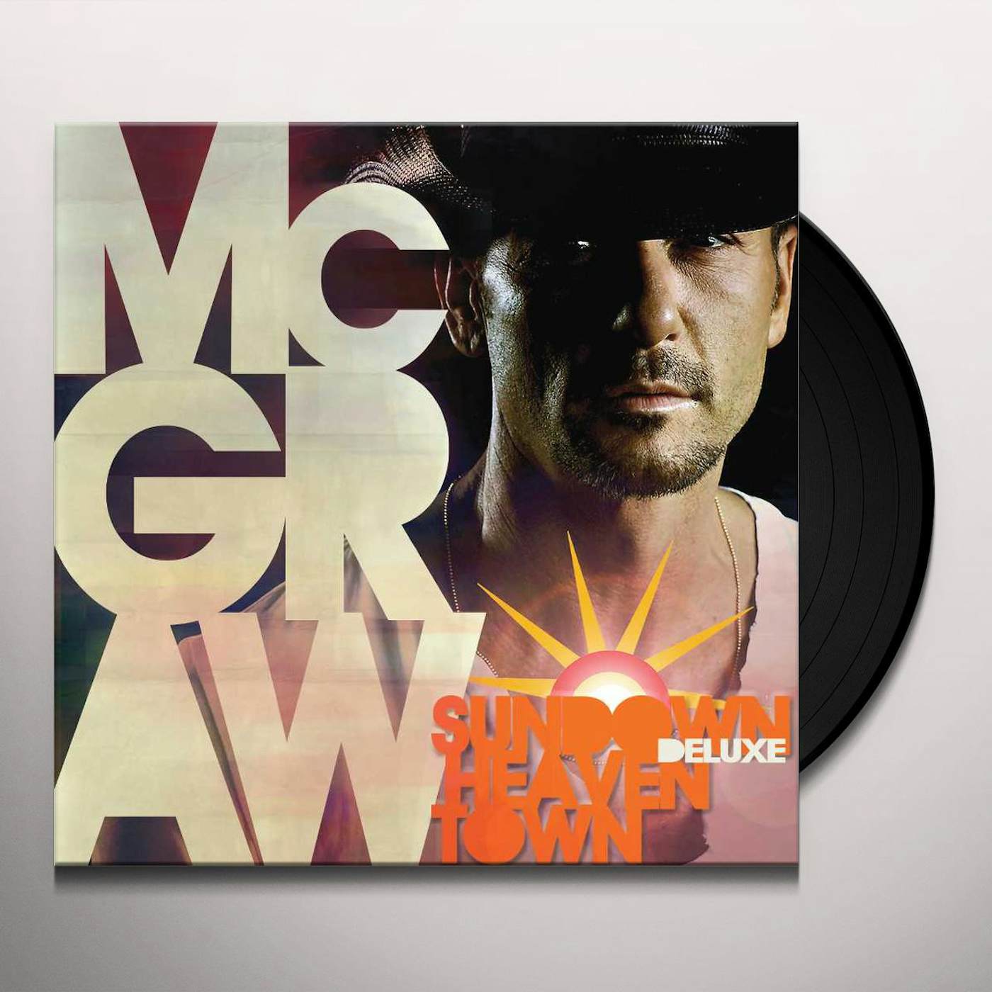 Tim McGraw Sundown Heaven Town Vinyl Record