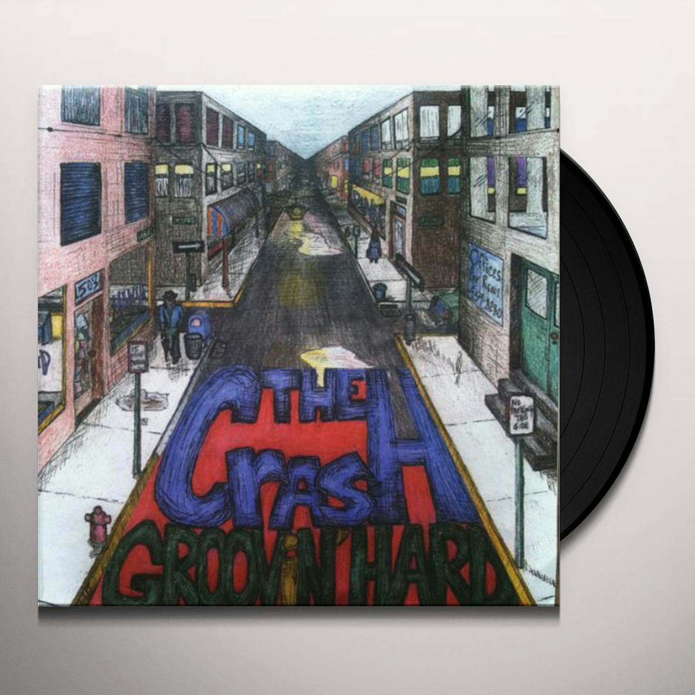 Crash GROOVIN HARD Vinyl Record