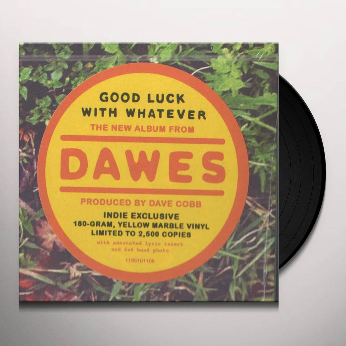 Dawes GOOD LUCK WITH WHATEVER (YELLOW MARBLE VINYL/180G) (I) Vinyl Record