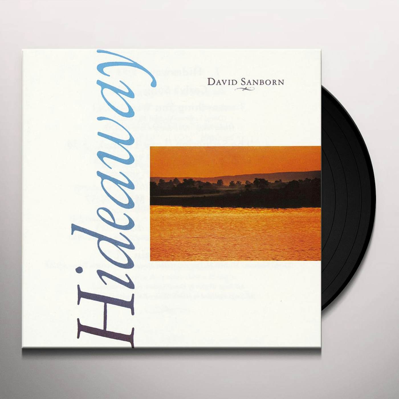 David Sanborn Hideaway Vinyl Record