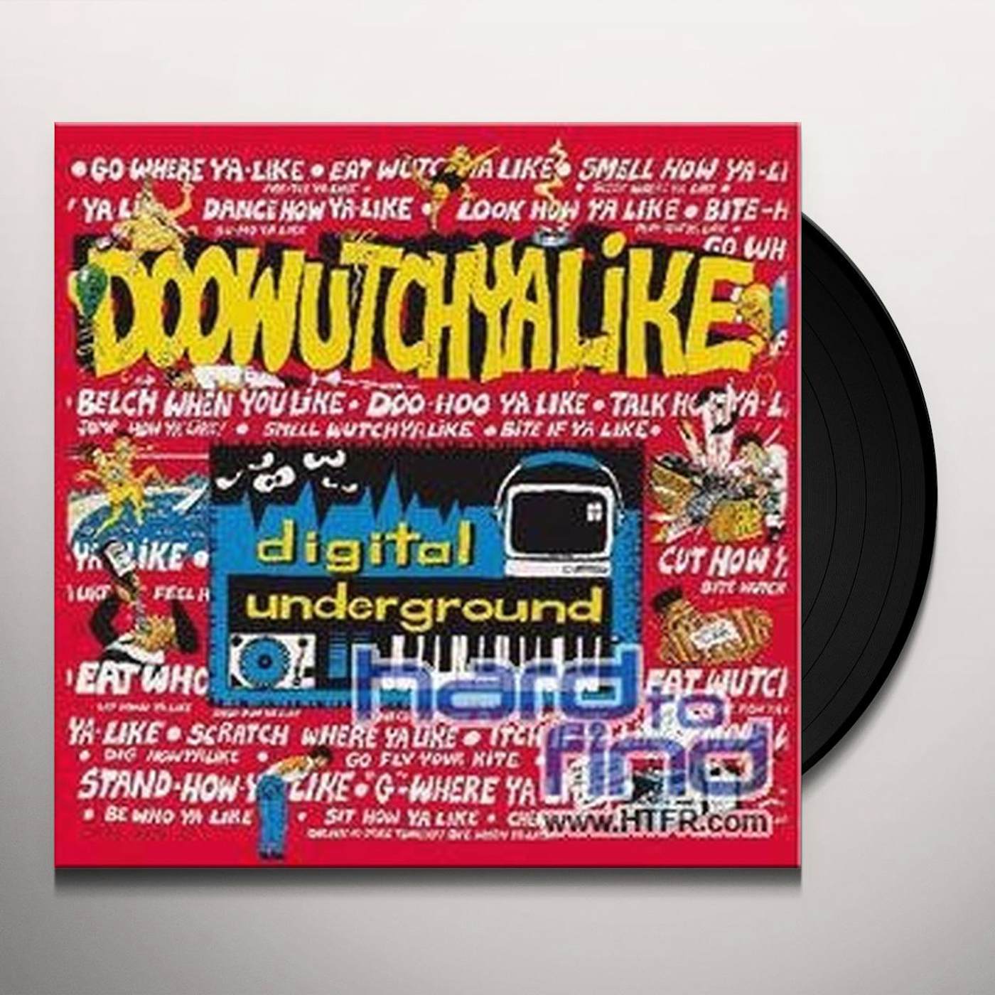 Digital Underground DOWHATCHALIKE REMIX +2 Vinyl Record