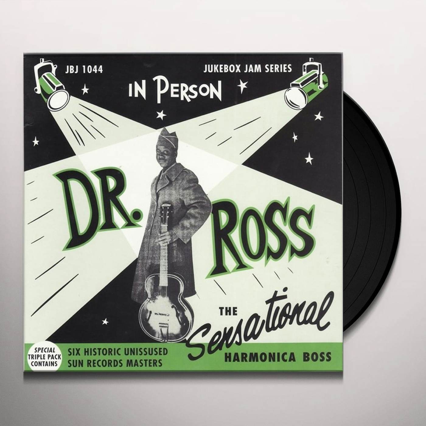 Doctor Ross SENSATIONAL HARMONICA BOSS Vinyl Record - UK Release
