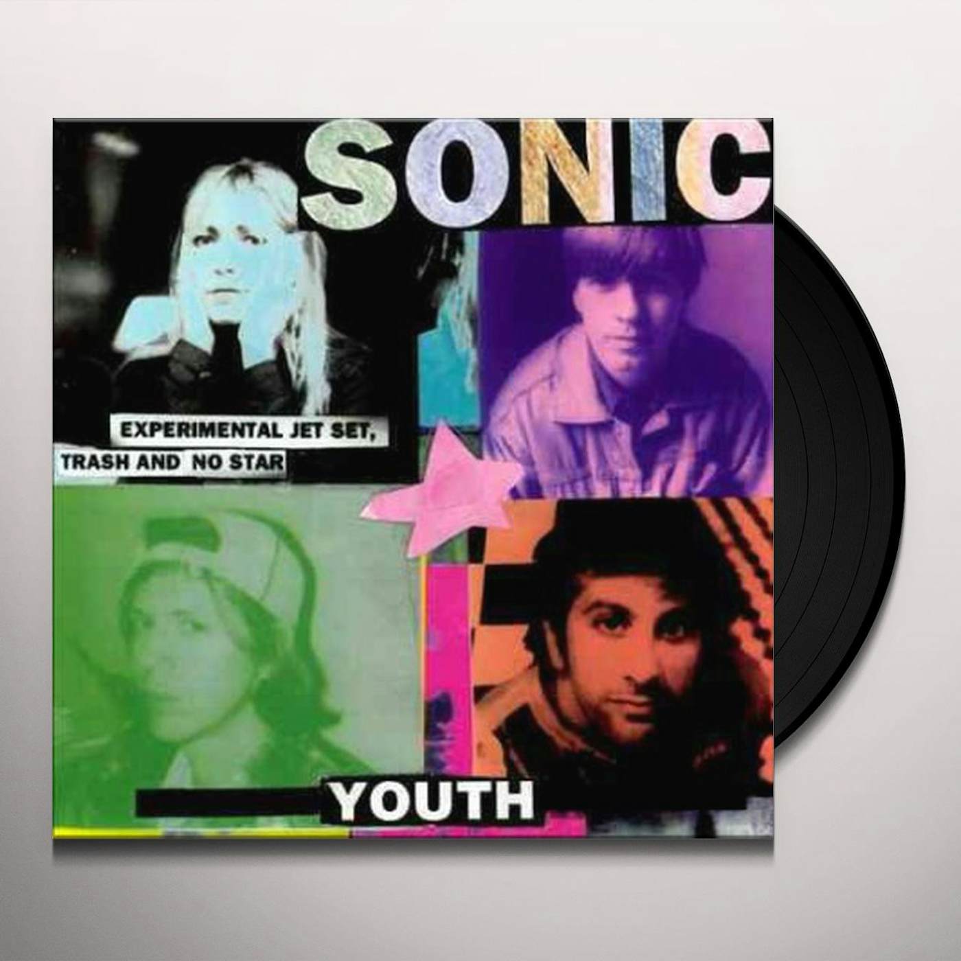 Sonic Youth EXPERIMENTAL JET SET TRASH & NO STAR Vinyl Record