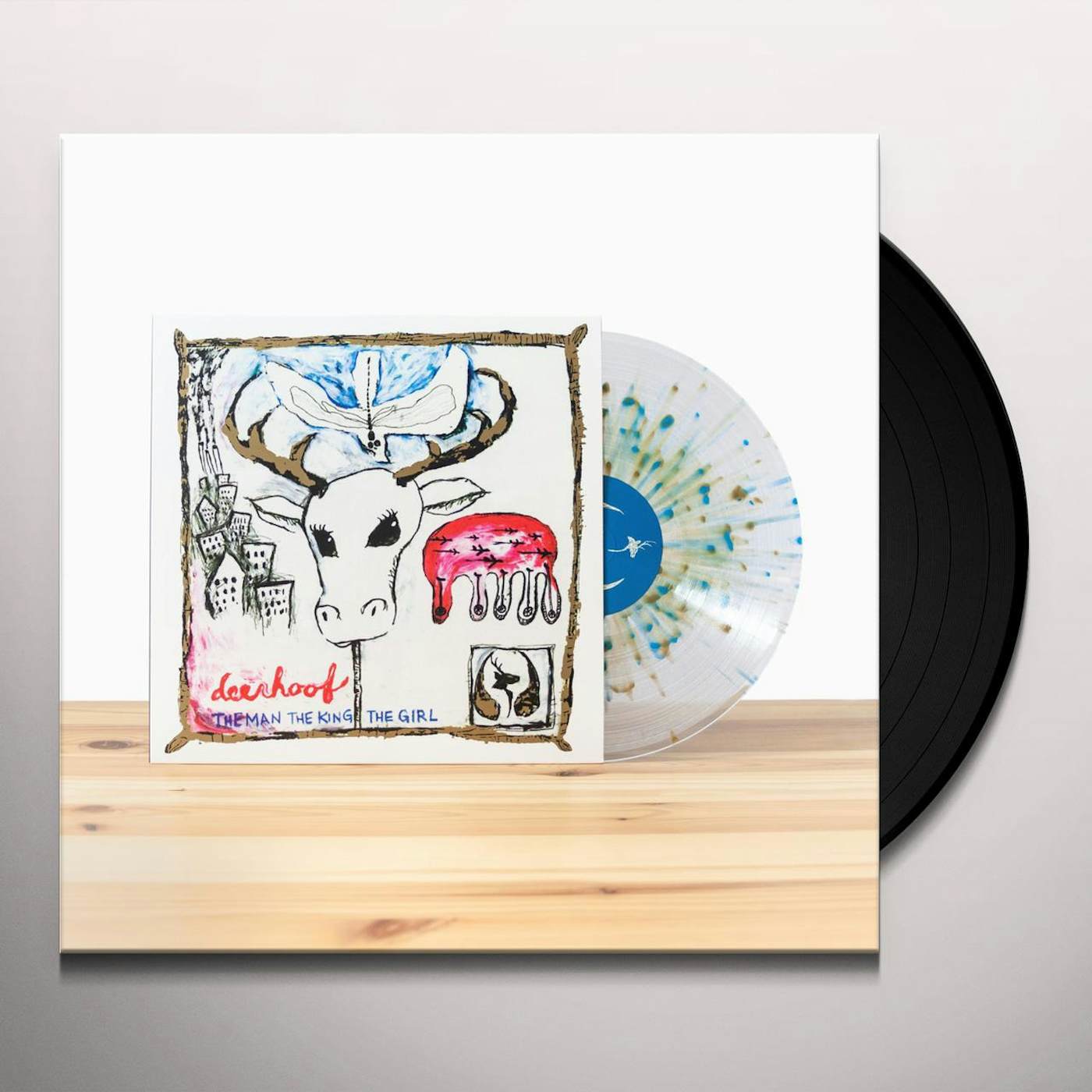 Deerhoof MAN THE KING THE GIRL Vinyl Record