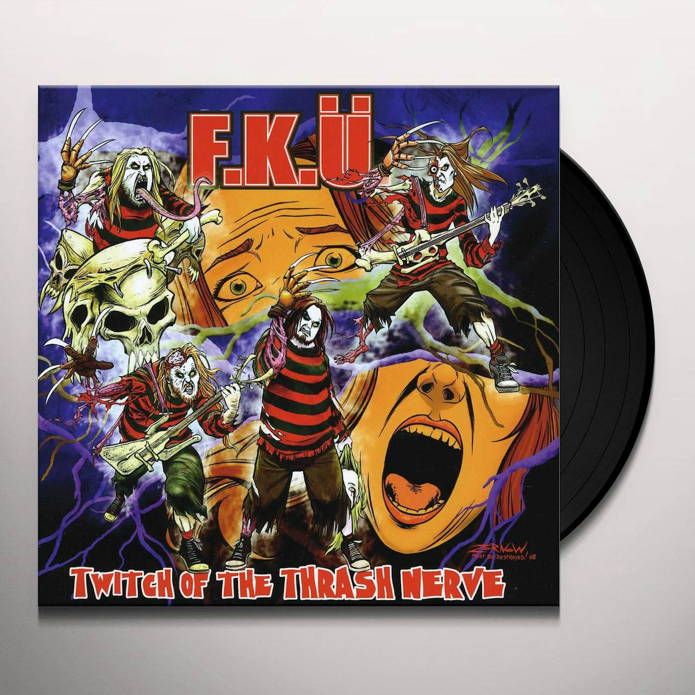 Hirax/Fku SPLIT Vinyl Record